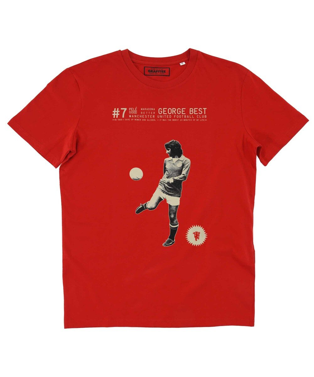 T-shirt George Best (en promo) Grafitee
