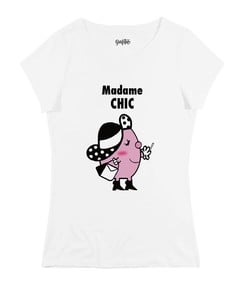 T-shirt Femme avec un Madame Chic (en promo) Grafitee