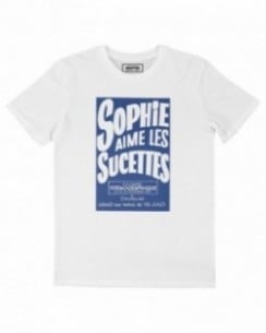 T-shirt Sophie Aime Les Sucettes (en promo) Grafitee