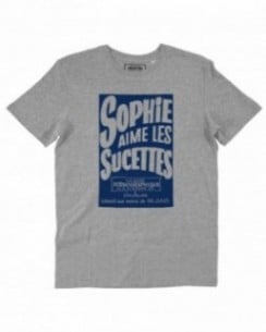 T-shirt Sophie Aime Les Sucettes (en promo) Grafitee