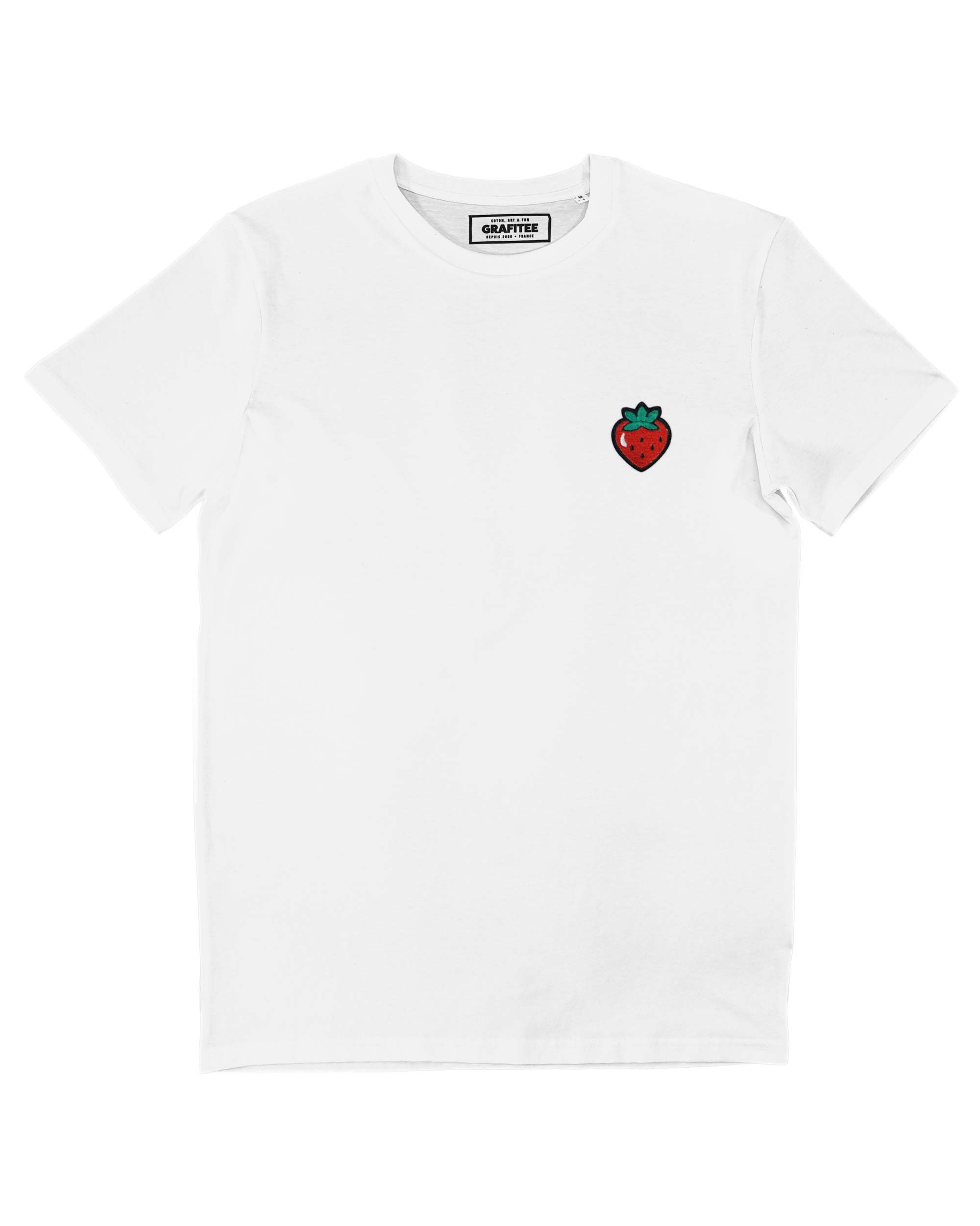 T-shirt Fraise (brodé) Grafitee