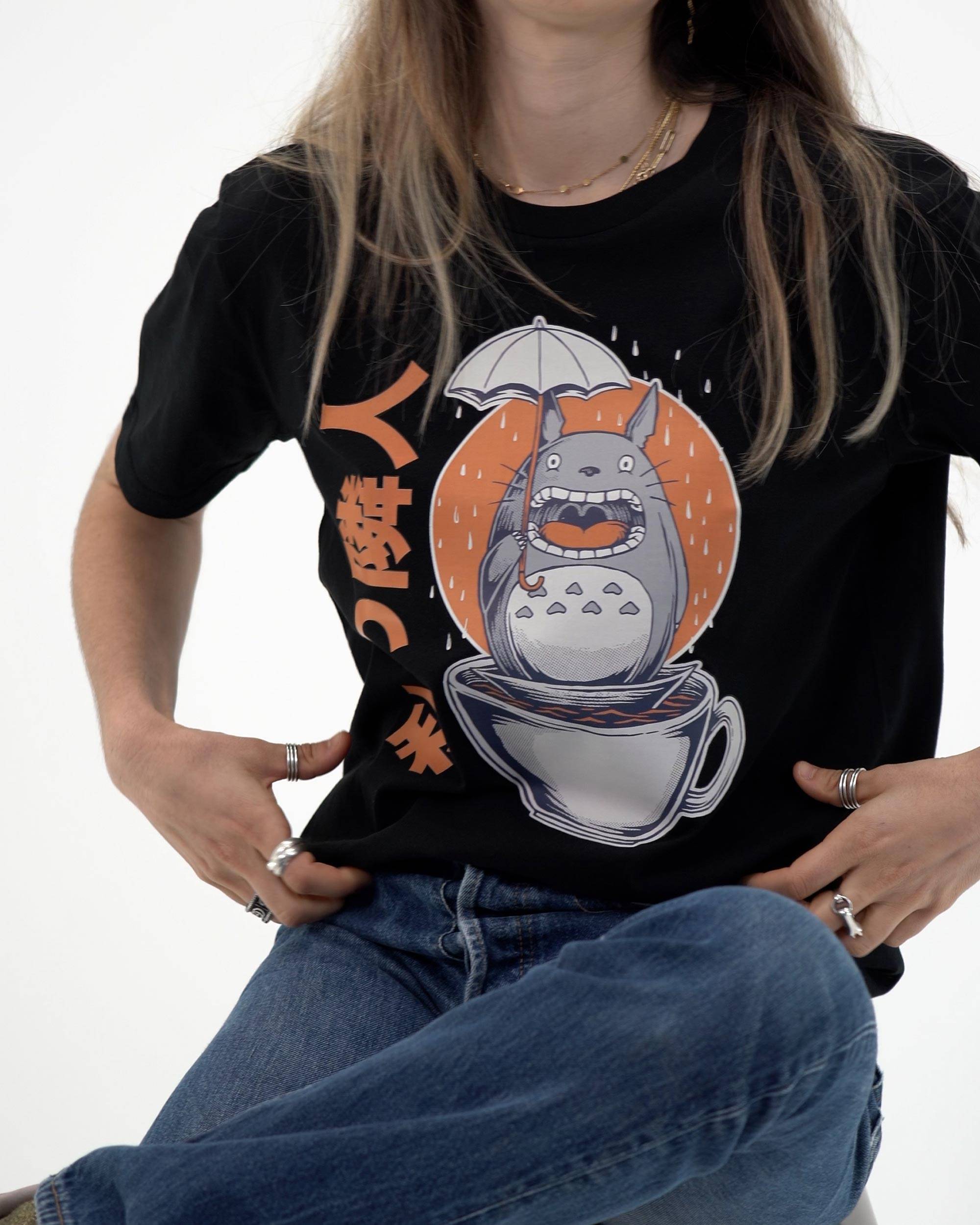 T-shirt Mon Voisin Totoro (en promo) de couleur Blanc