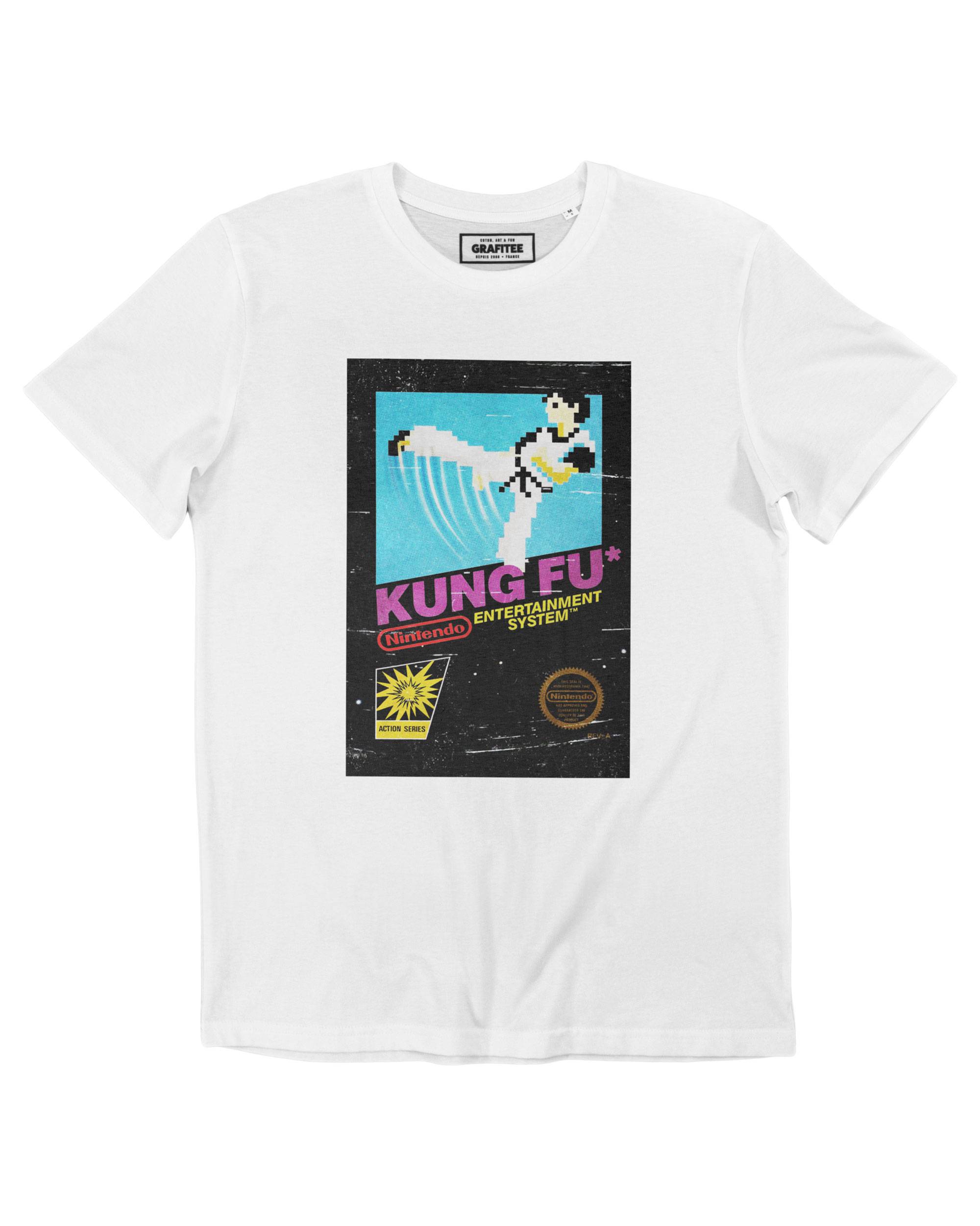 T-shirt Kung Fu Nintendo (en promo) Grafitee