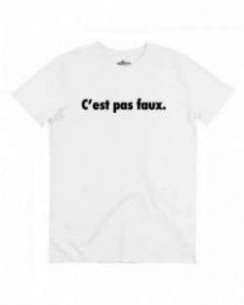 T-shirt C'est pas Faux (en promo) Grafitee