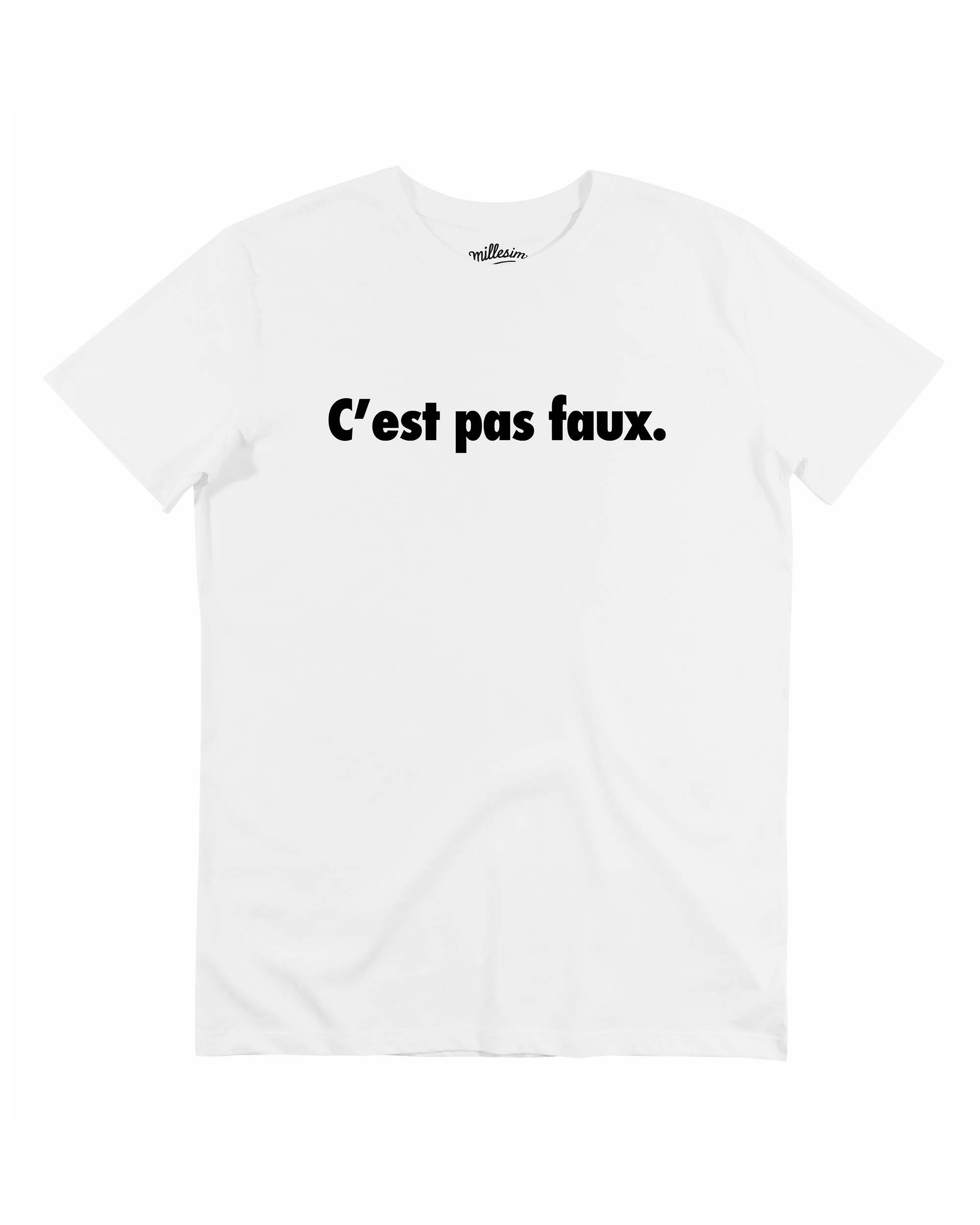 T-shirt C'est pas Faux (en promo) Grafitee