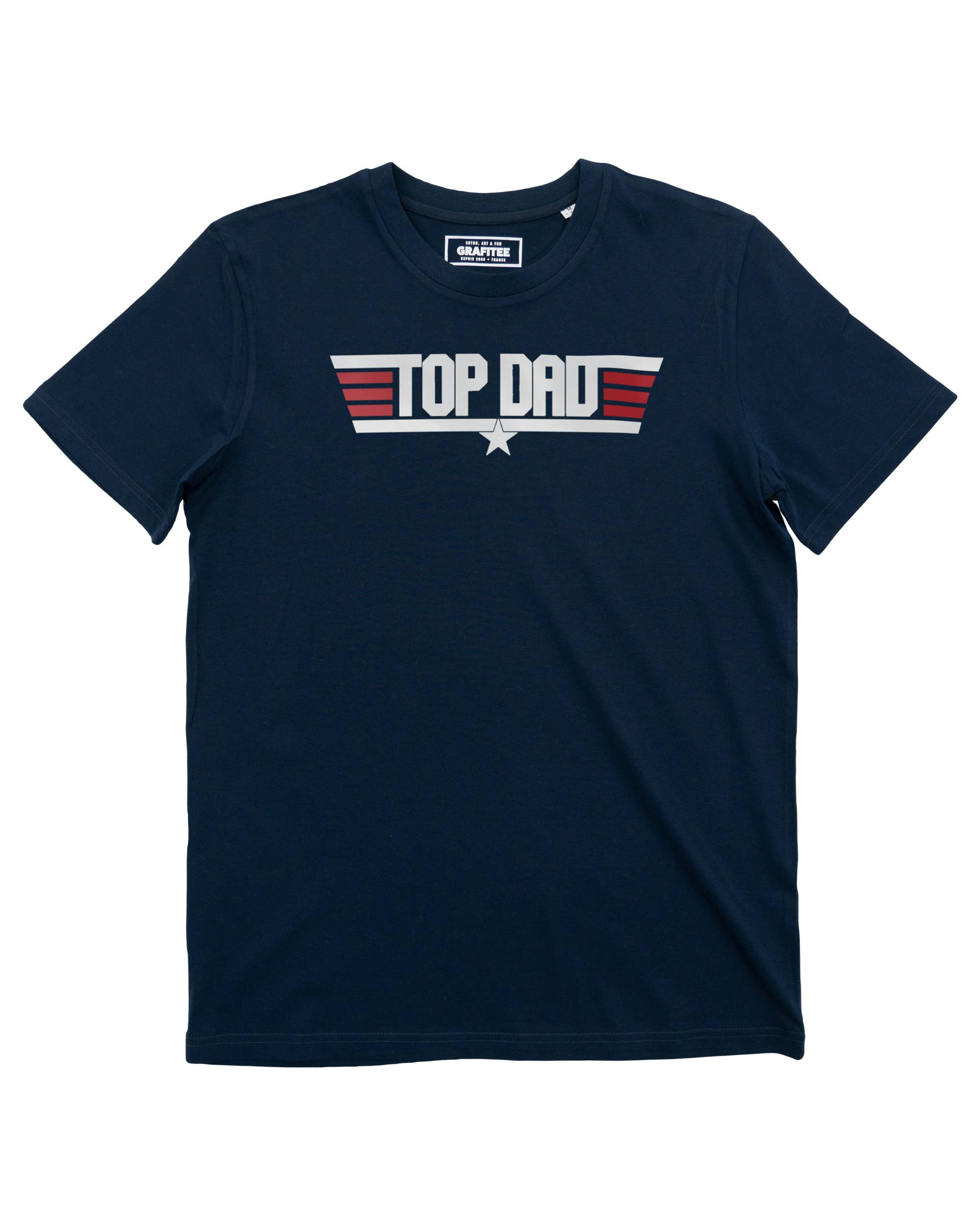 T-shirt Top Dad (en promo) Grafitee