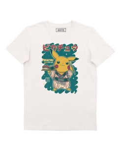 T-shirt Pikachu Sushi (en promo) Grafitee