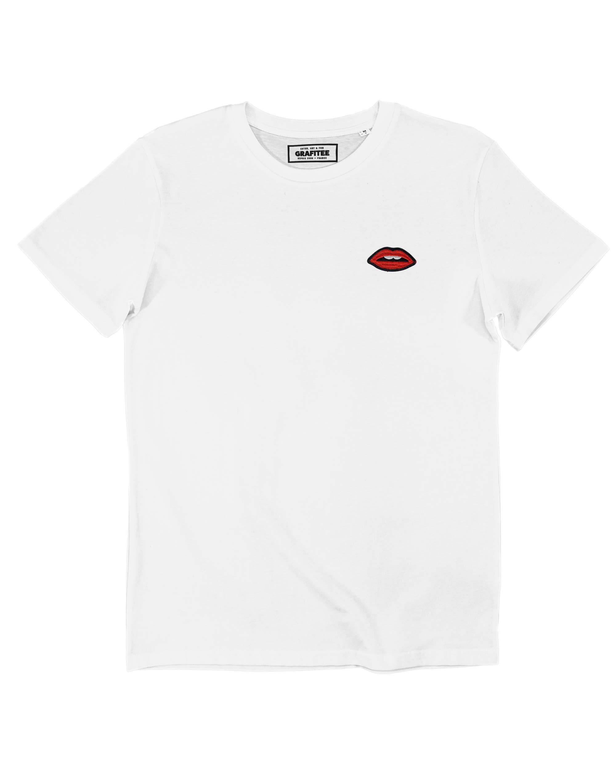 T-shirt Bouche (brodé) Grafitee