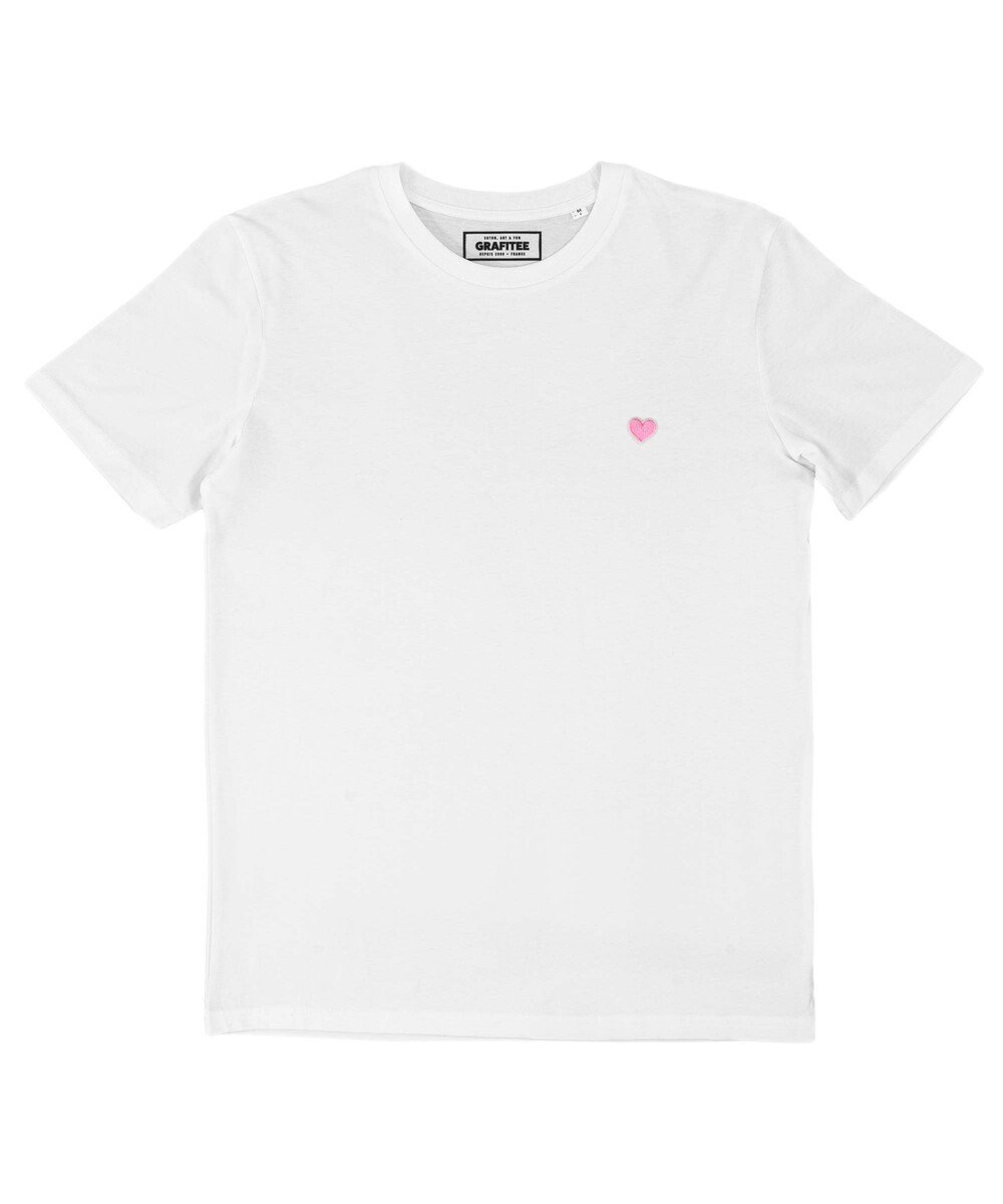 T-shirt Petit Coeur (brodé) Grafitee
