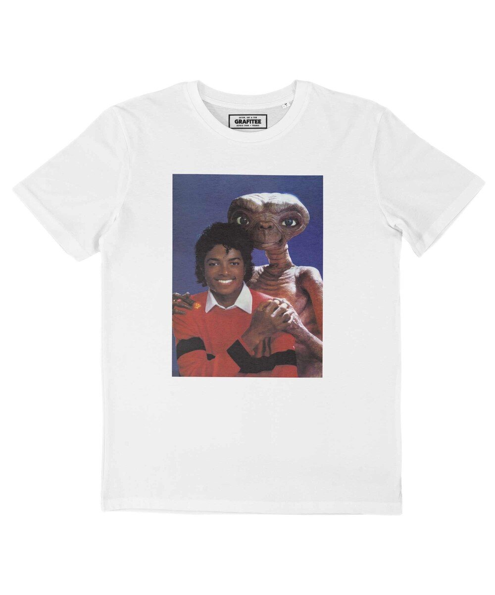 T-shirt M.J x E.T (en promo) Grafitee