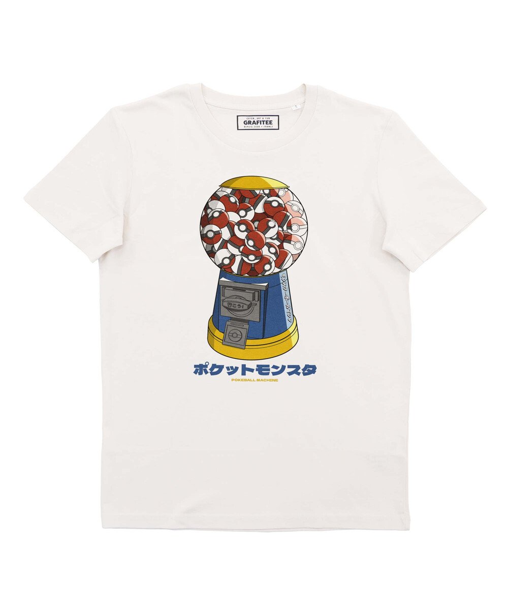 T-shirt Distributeur de Pokéball (en promo) Grafitee