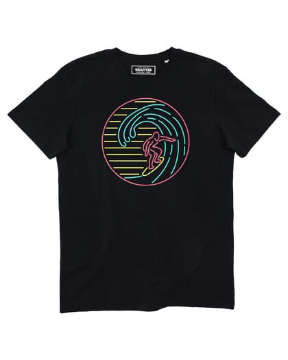 T-shirt Surf Neon Grafitee