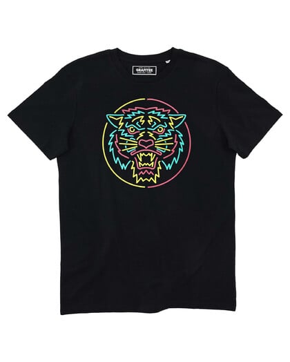 T-shirt Wolf Neon Grafitee