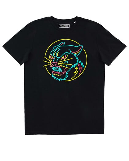 T-shirt Panther Neon Grafitee