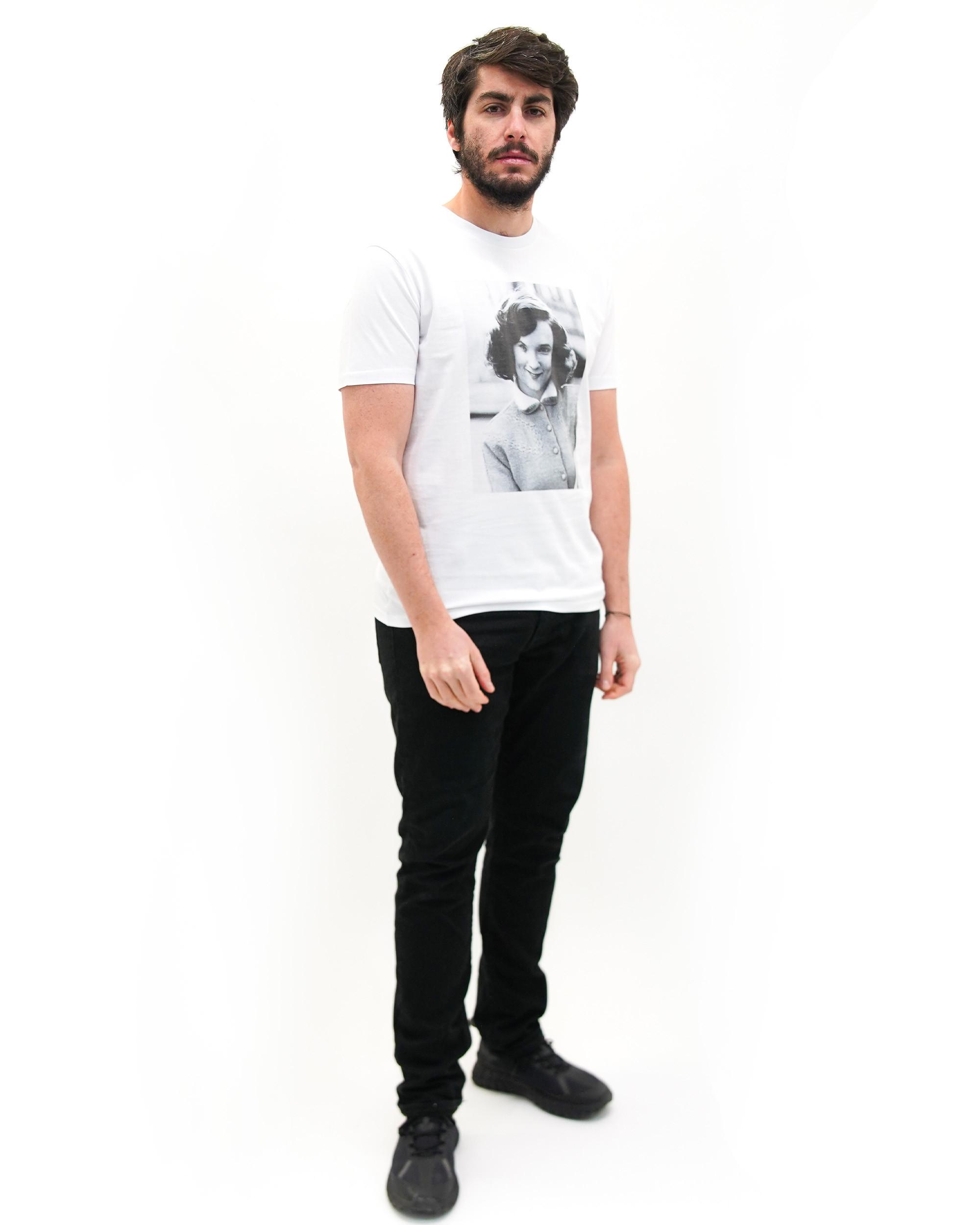T-shirt BTTF Lorraine de couleur Blanc