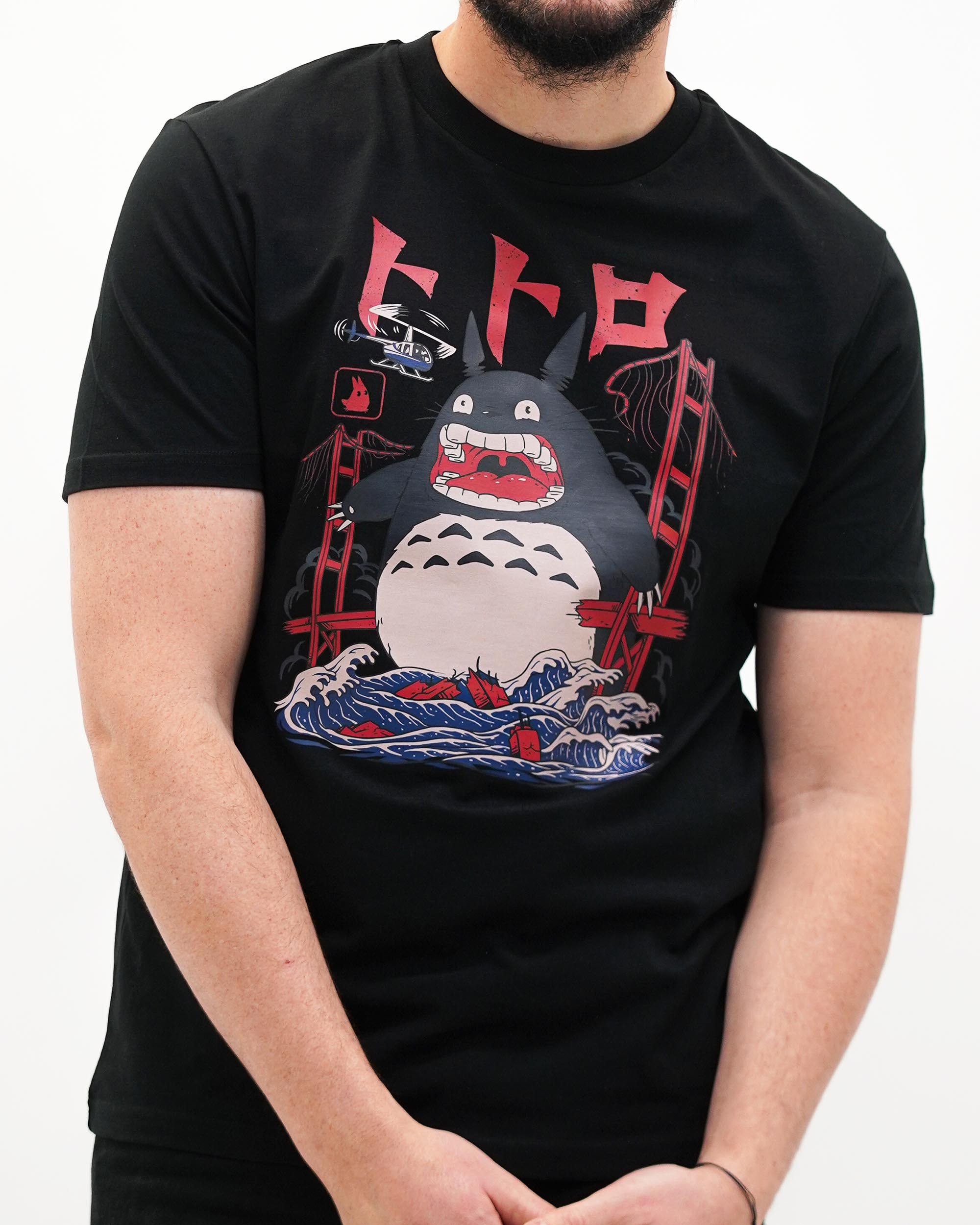 T-shirt Totoro attaque Grafitee