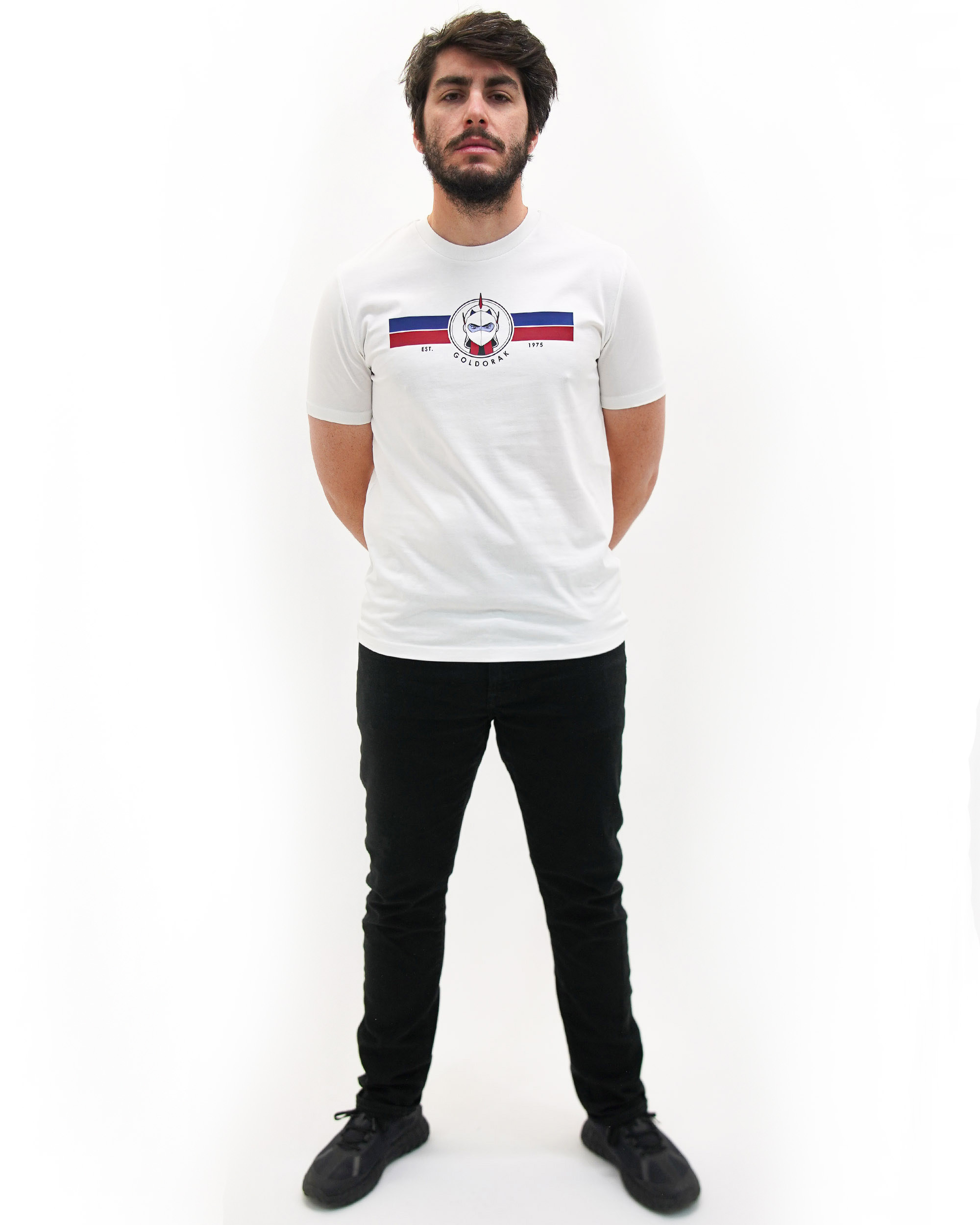 T-shirt Actarus Rétro (en promo) de couleur Blanc cassé