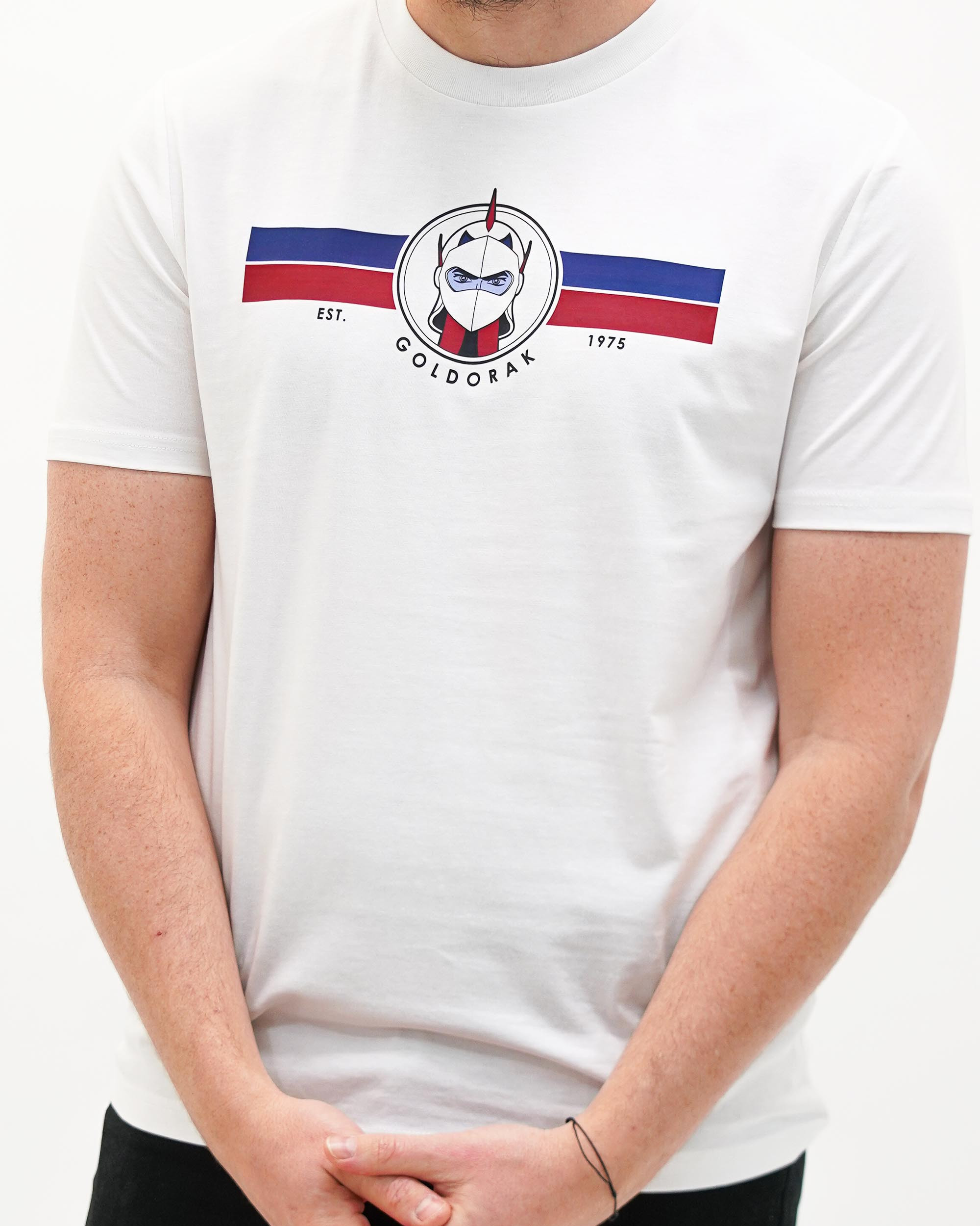 T-shirt Actarus Rétro (en promo) de couleur Blanc cassé