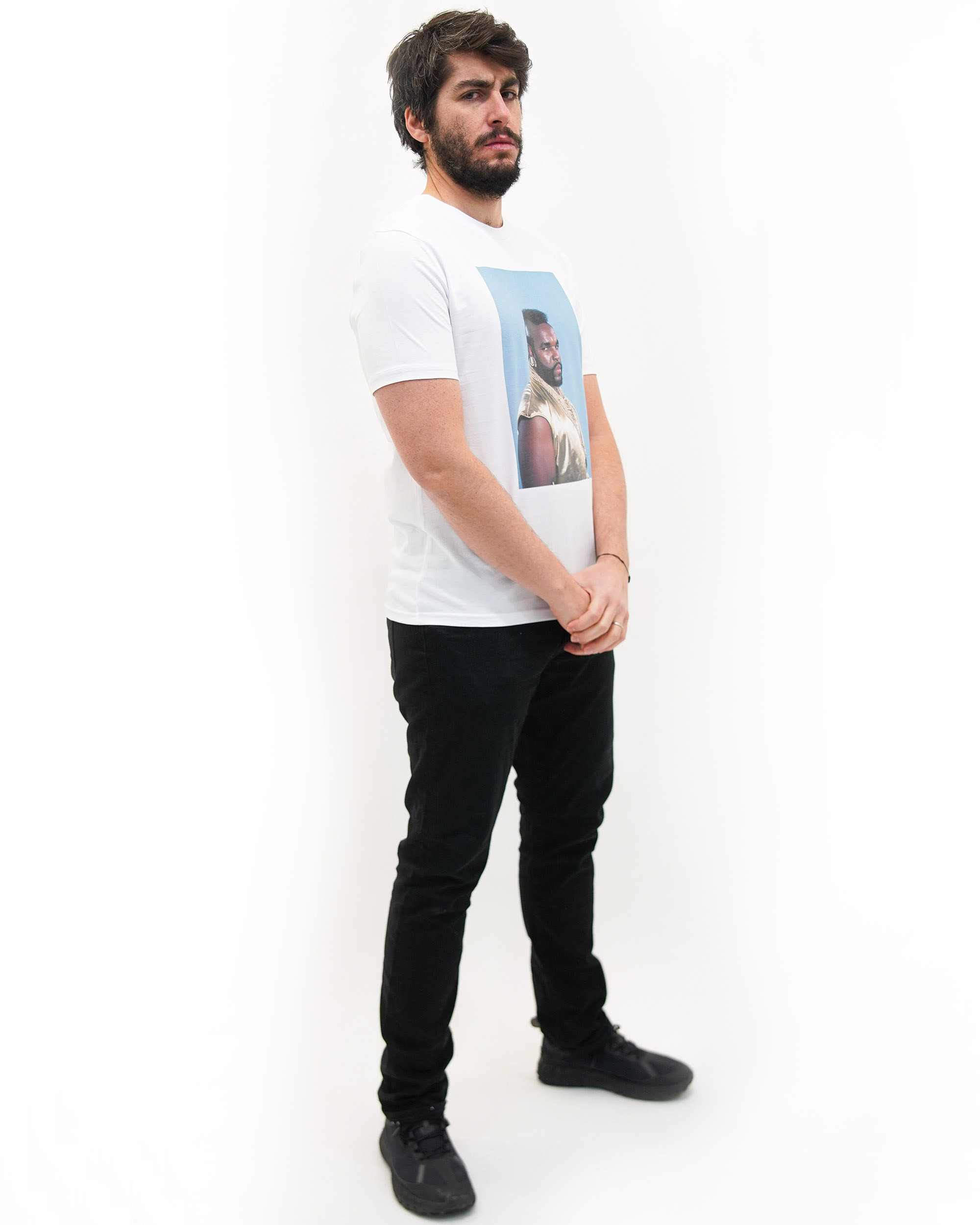 T-shirt B.A. Baracus (en promo) de couleur Blanc