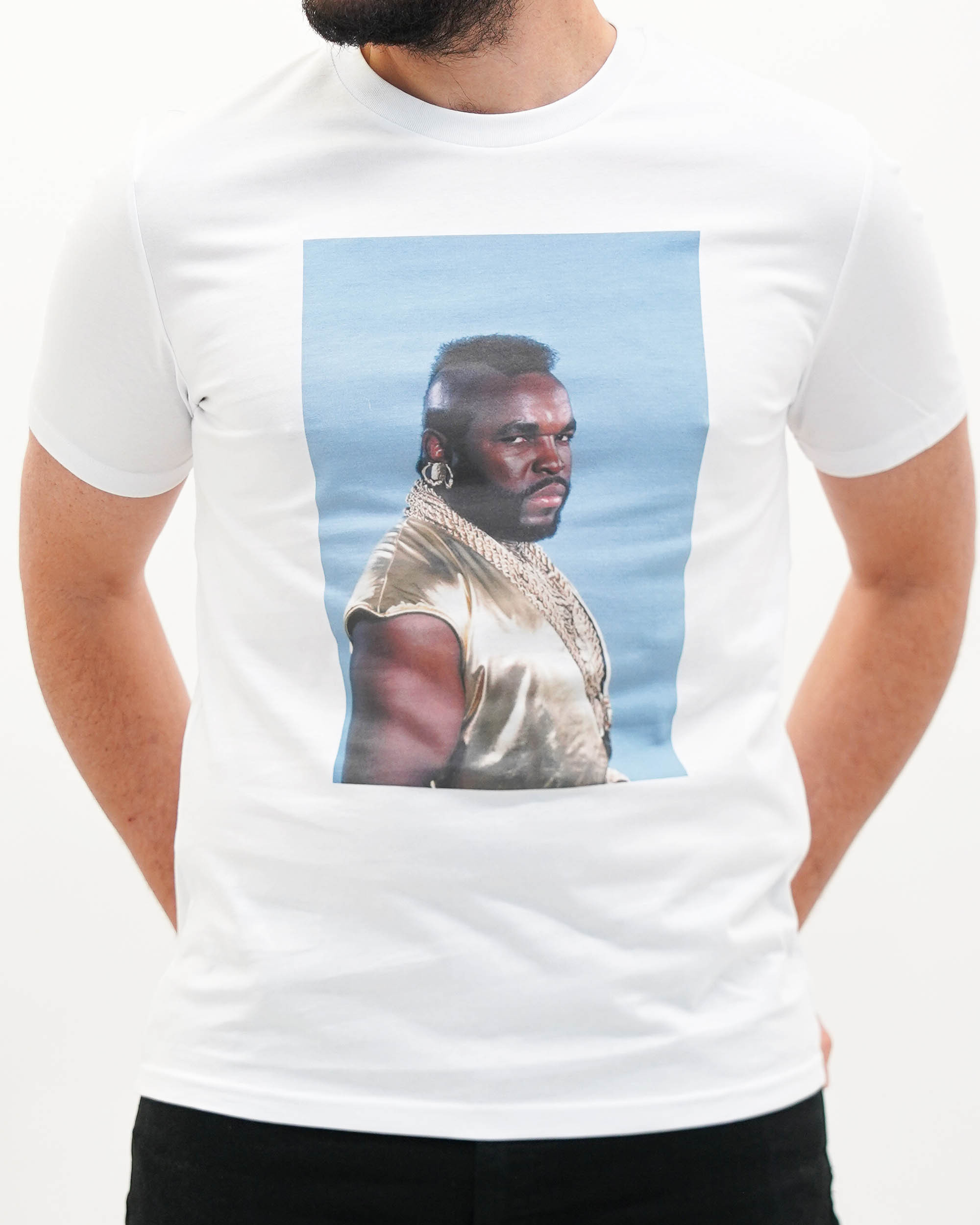 T-shirt B.A. Baracus (en promo) de couleur Blanc