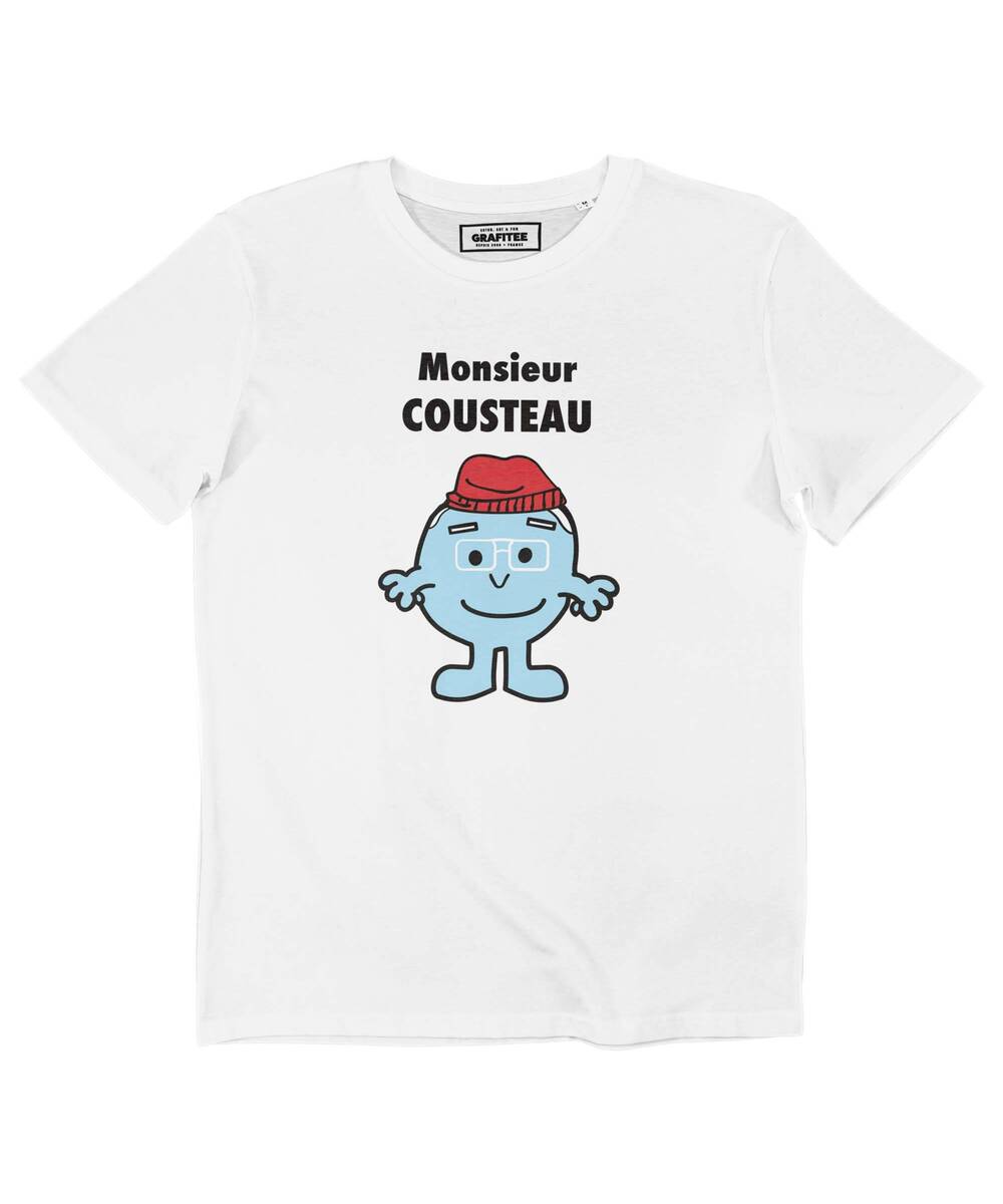 T-shirt Monsieur Cousteau (en promo) Grafitee
