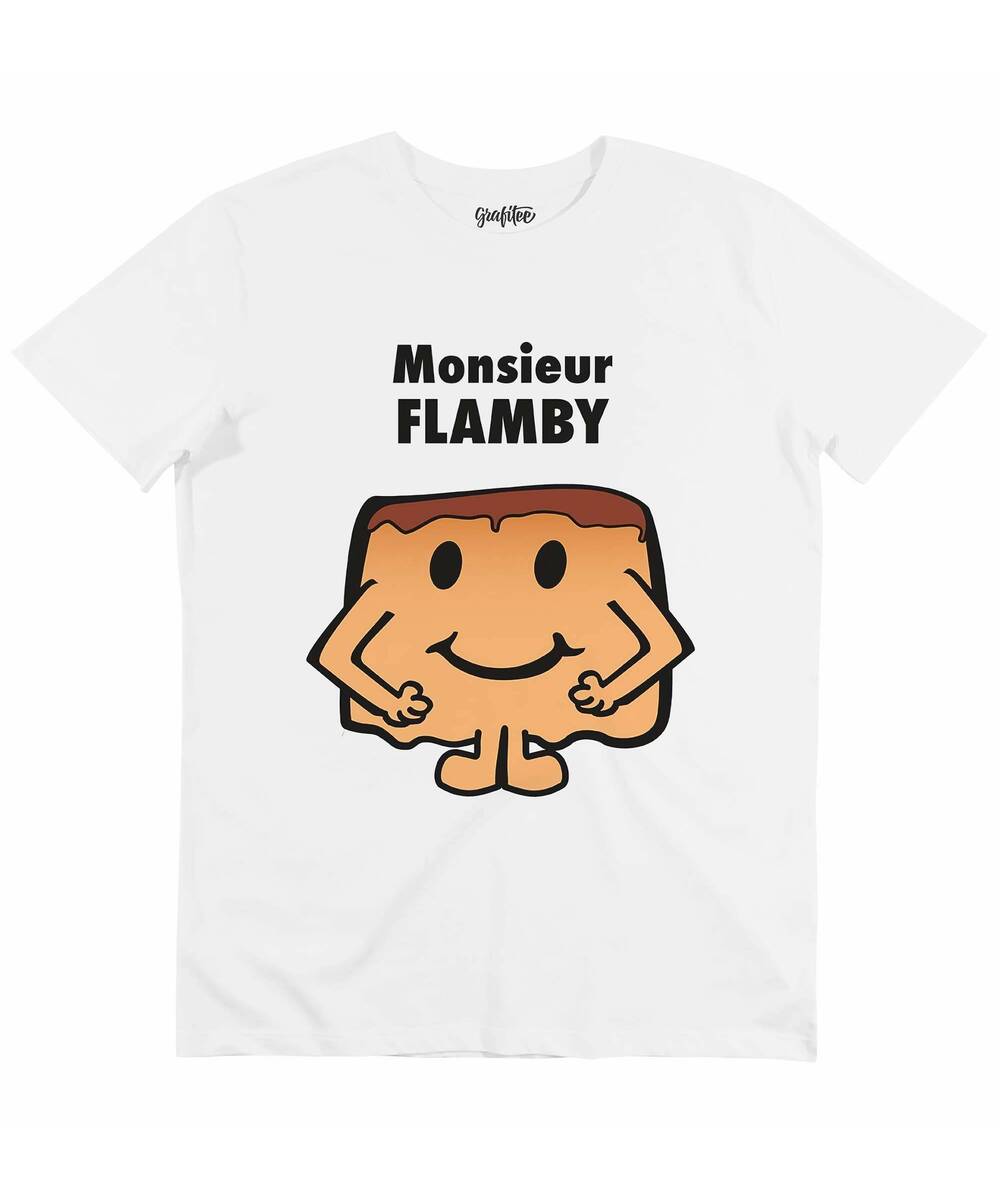 T-shirt Monsieur Flamby (en promo) Grafitee
