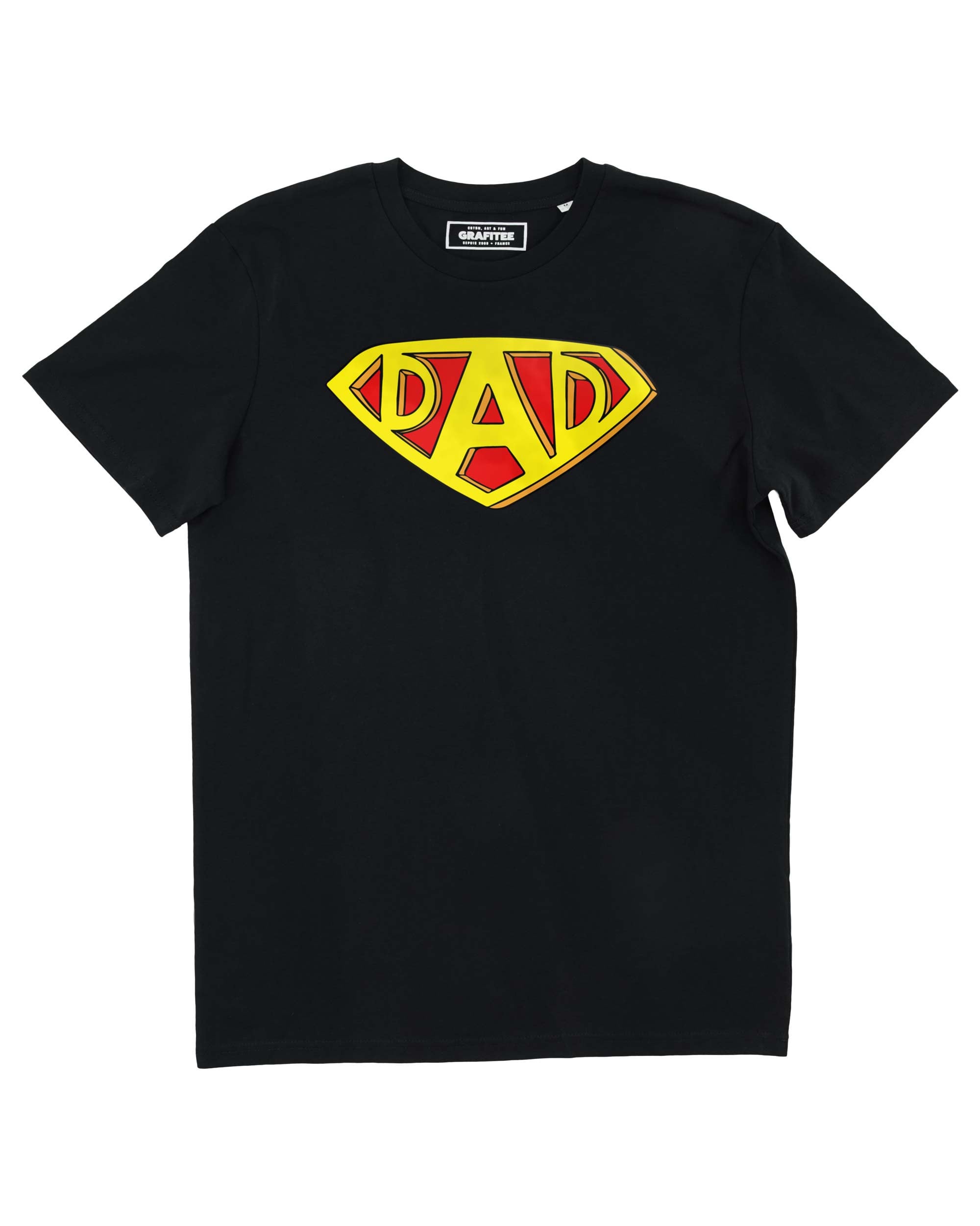 T-shirt Super Dad Grafitee