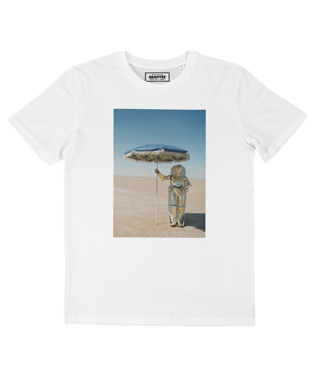 T-shirt C-3PO A La Playa Grafitee