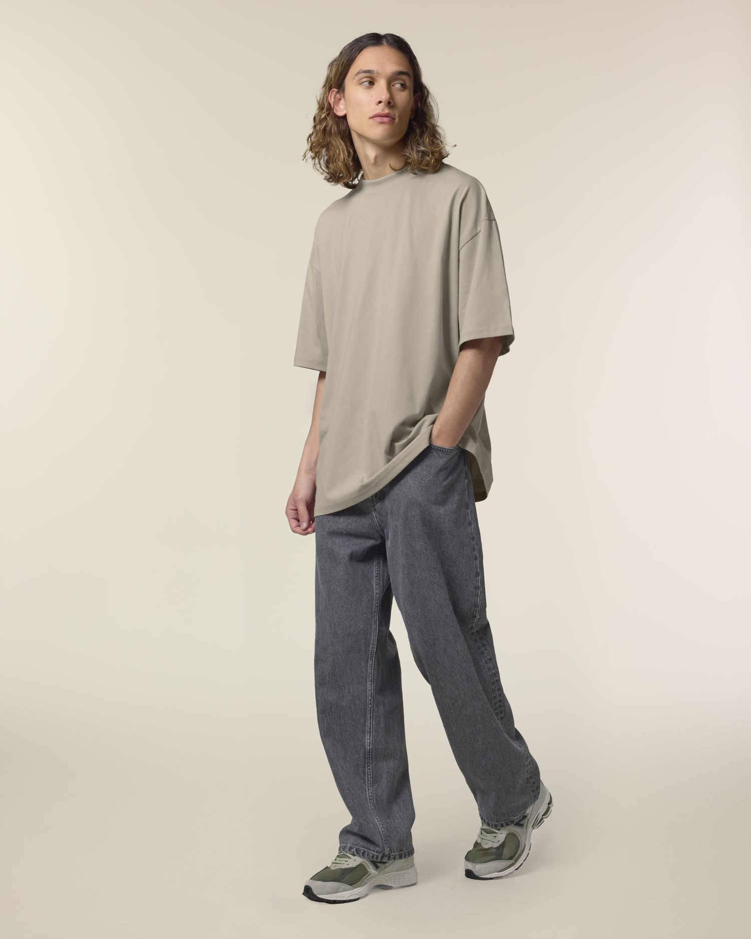 T-shirt Blaster 2.0 de couleur Stone - C358 de la marque Stanley/Stella