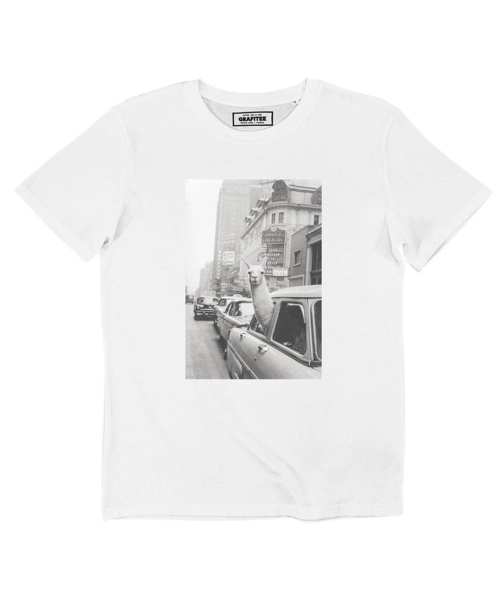T-shirt Lama Time Square (en promo) Grafitee