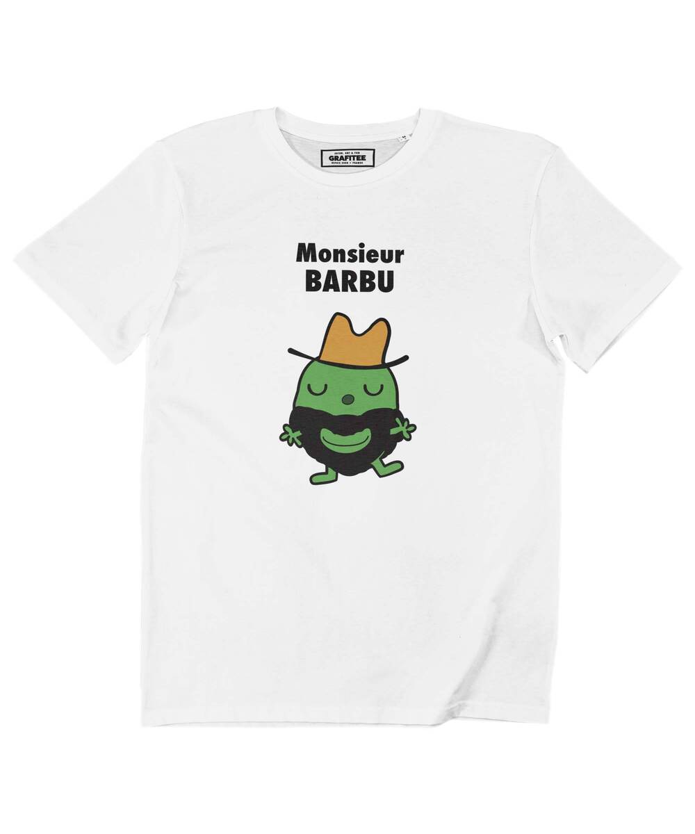 T-shirt Monsieur Barbu (en promo) Grafitee