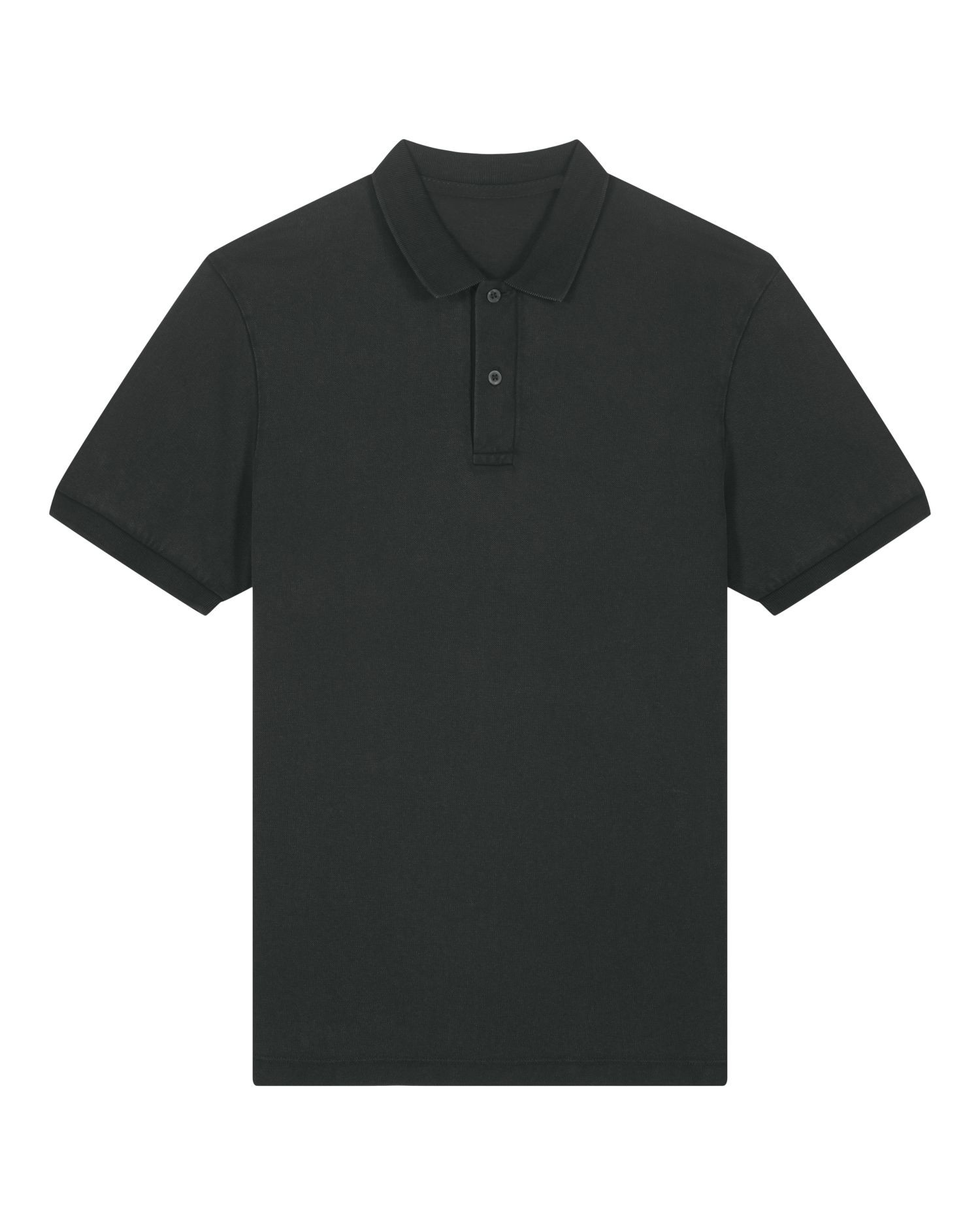 Polo Coaster Vintage de couleur G. Dyed Black Rock - C140 de la marque Stanley/Stella