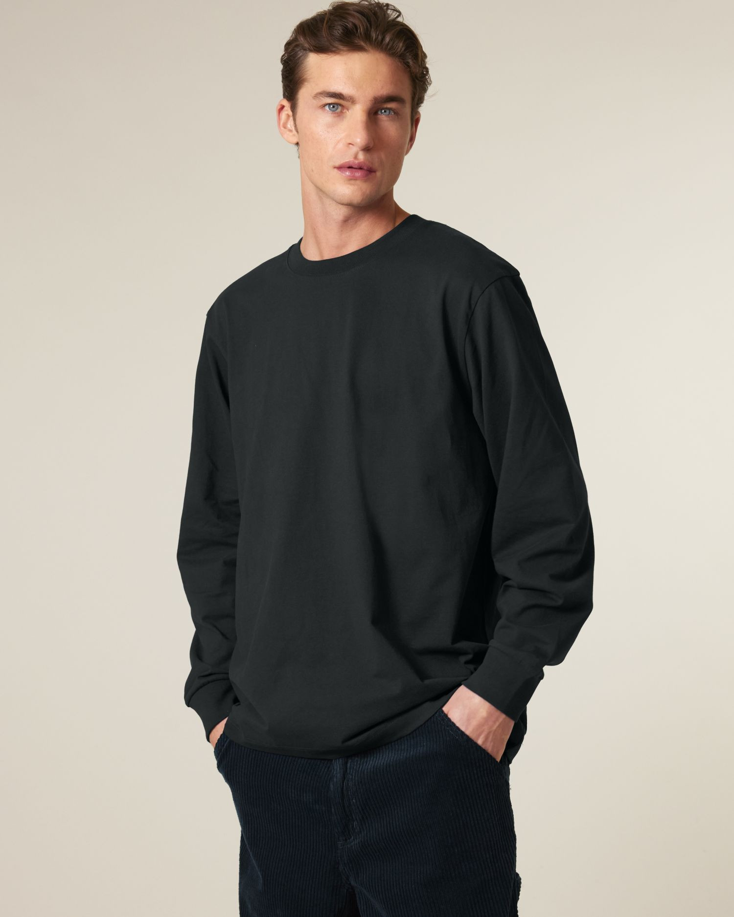 T-shirt Freestyler Long Sleeve de couleur Black - C002 de la marque Stanley/Stella