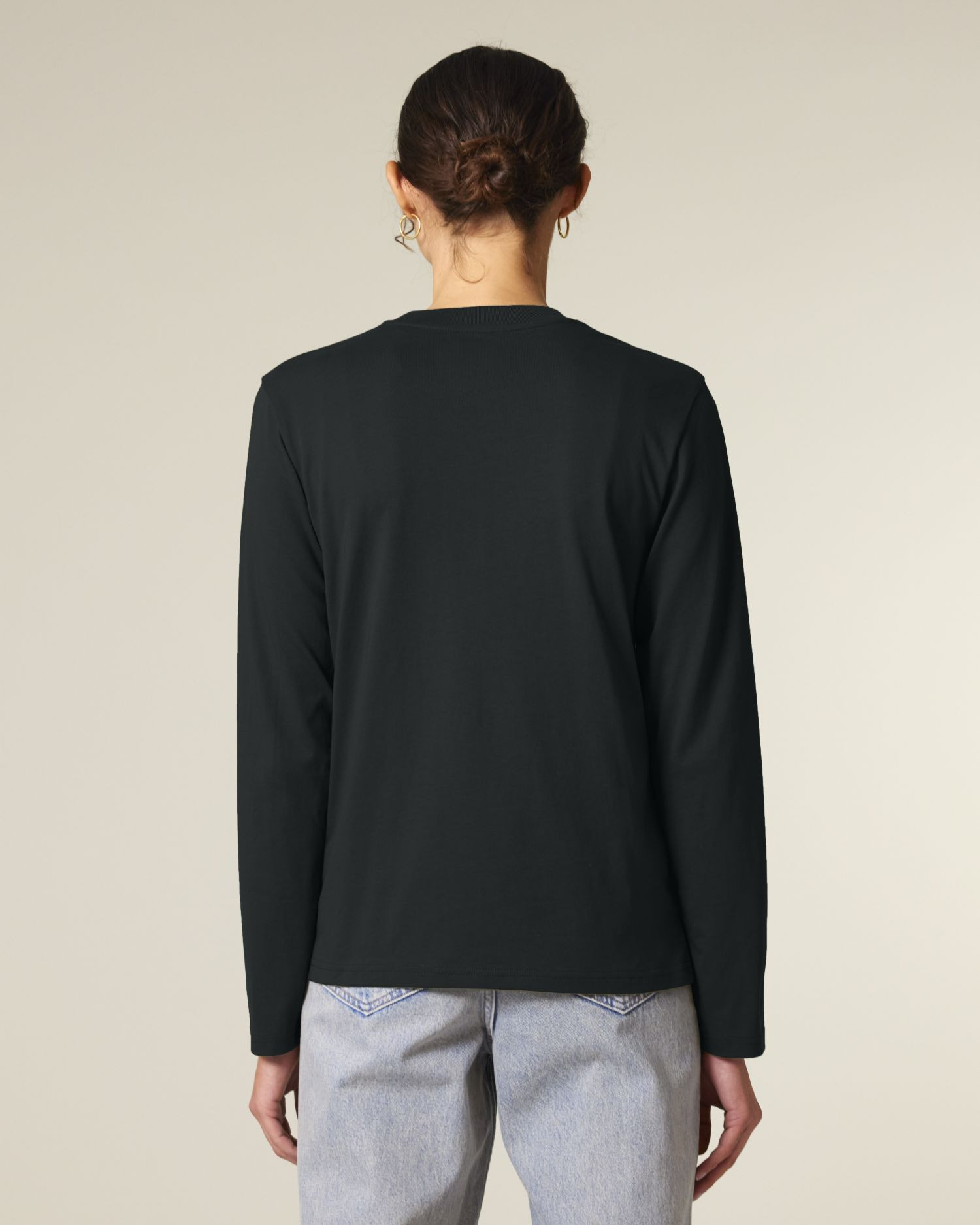 T-shirt Creator 2.0 Long Sleeve de couleur Black - C002 de la marque Stanley/Stella