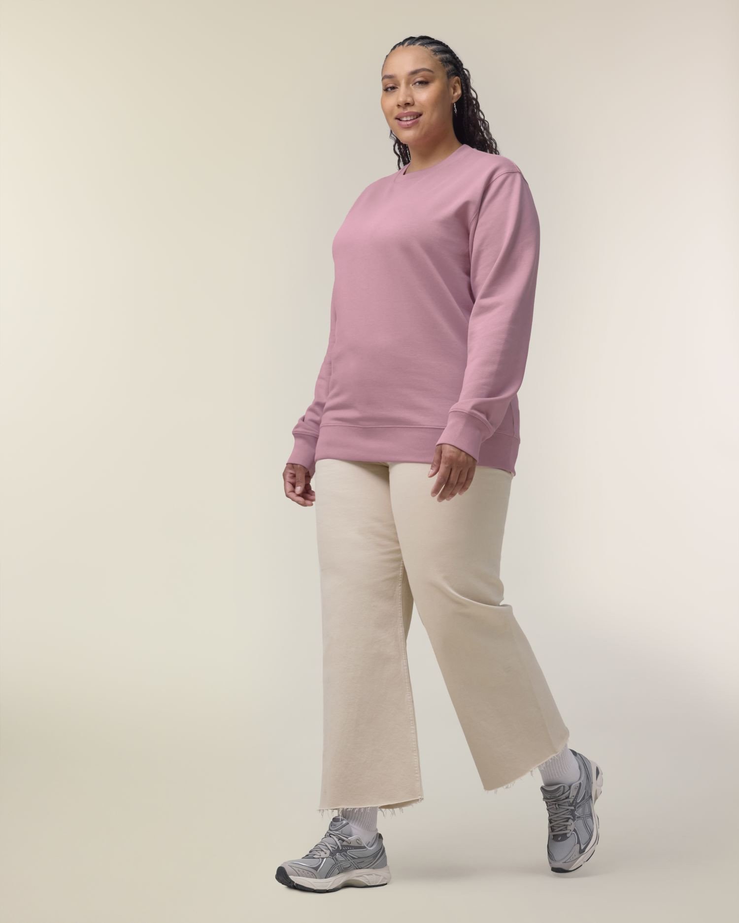 Sweat Changer 2.0 de couleur Lilac Dream - C355 de la marque Stanley/Stella