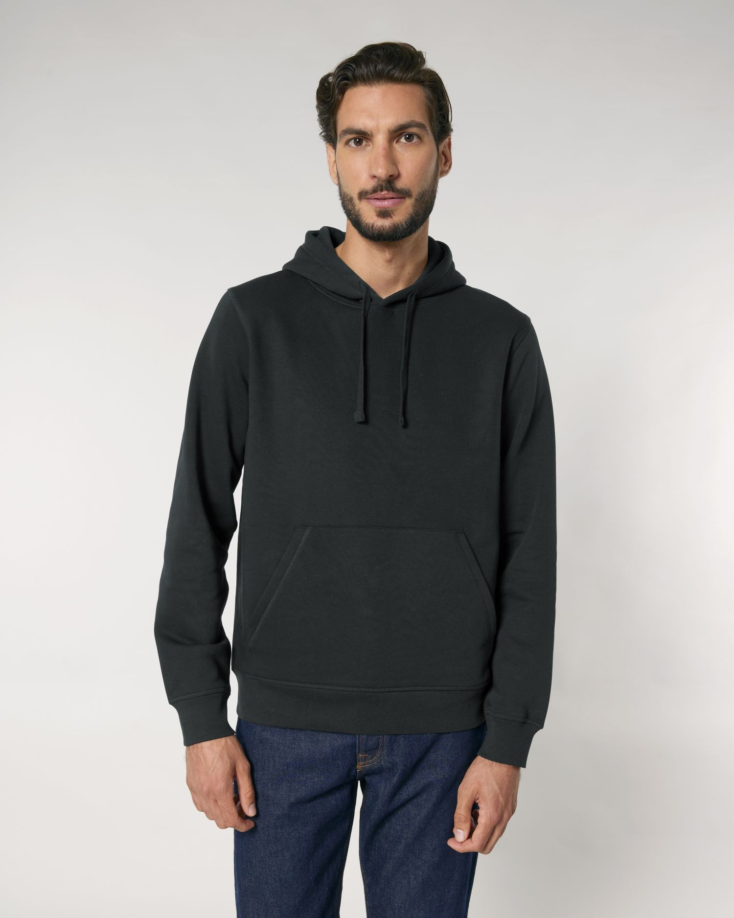 Hoodie Drummer 2.0 de couleur Black - C002 de la marque Stanley/Stella