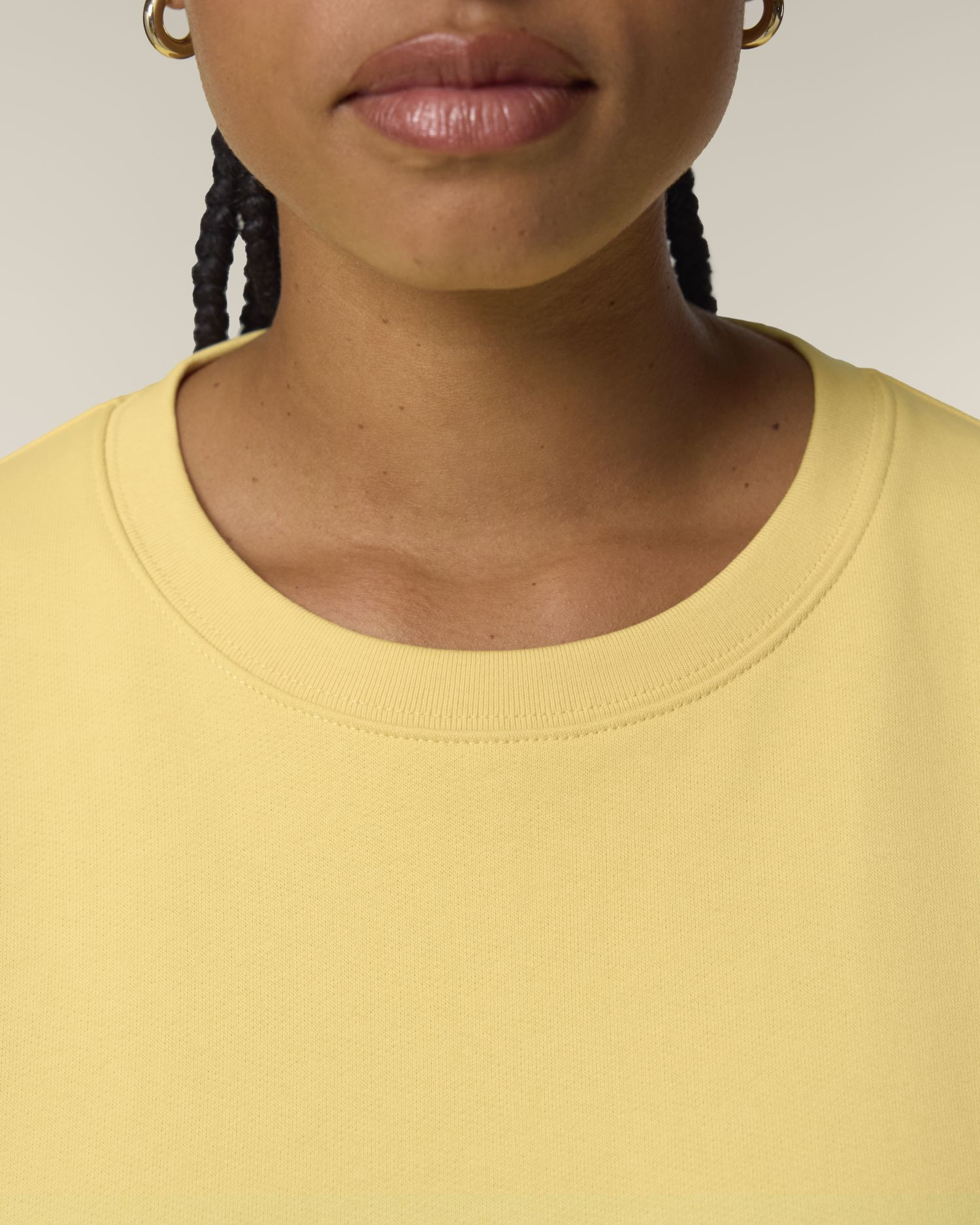 Sweat Stella Alma de couleur Viva Yellow - C356 de la marque Stanley/Stella