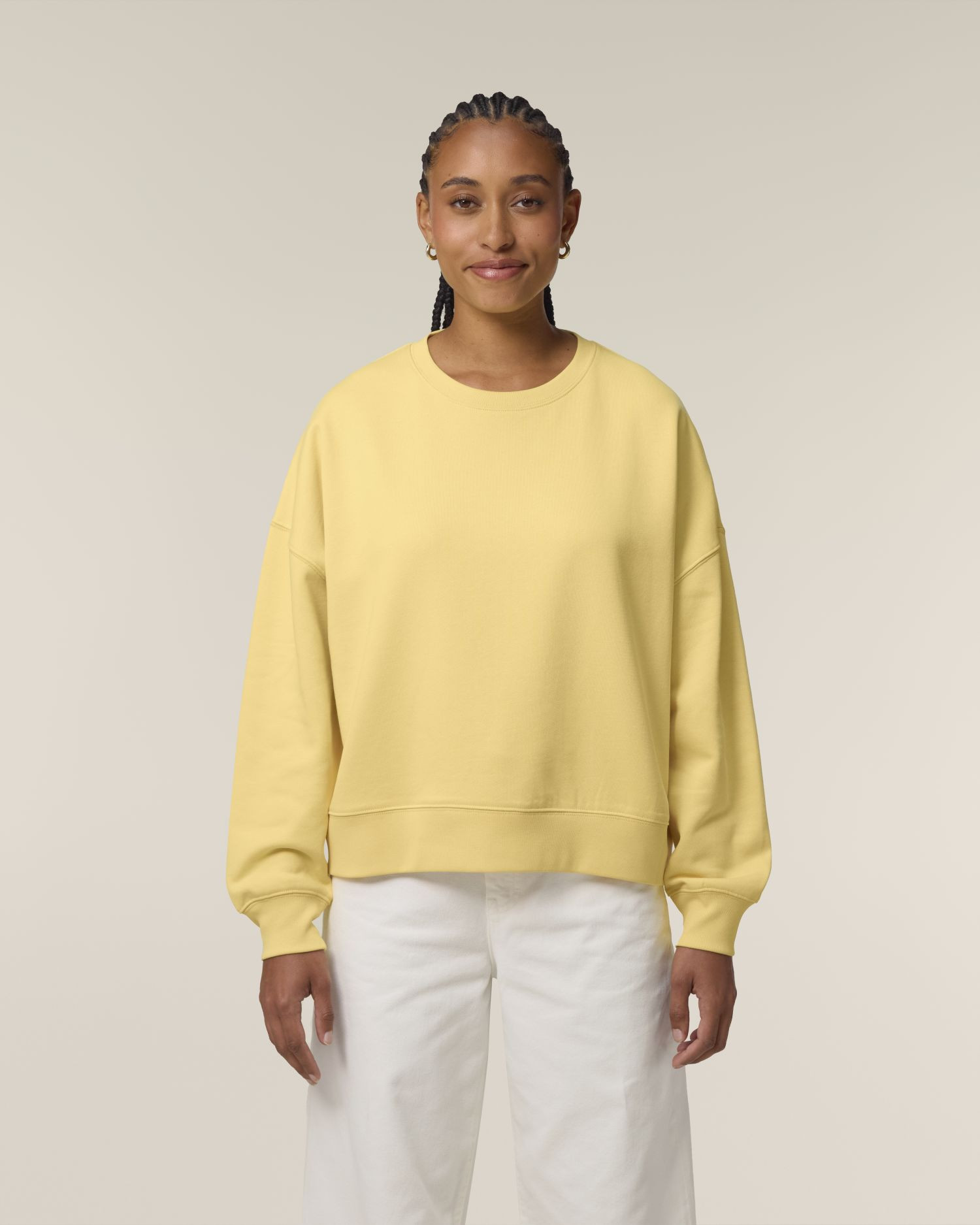 Sweat Stella Alma de couleur Viva Yellow - C356 de la marque Stanley/Stella