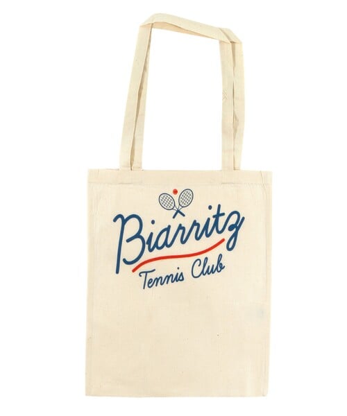 Tote Bag Biarritz Tennis Club Grafitee