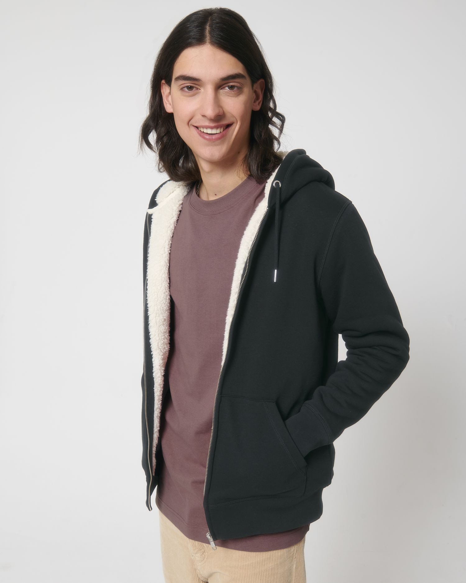 Hoodie Hygger Sherpa Grafitee
