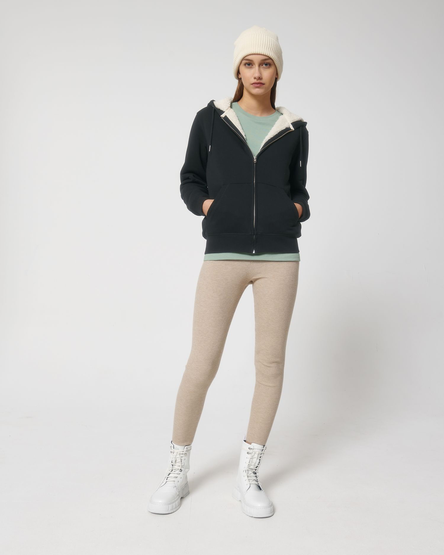 Hoodie Hygger Sherpa Grafitee