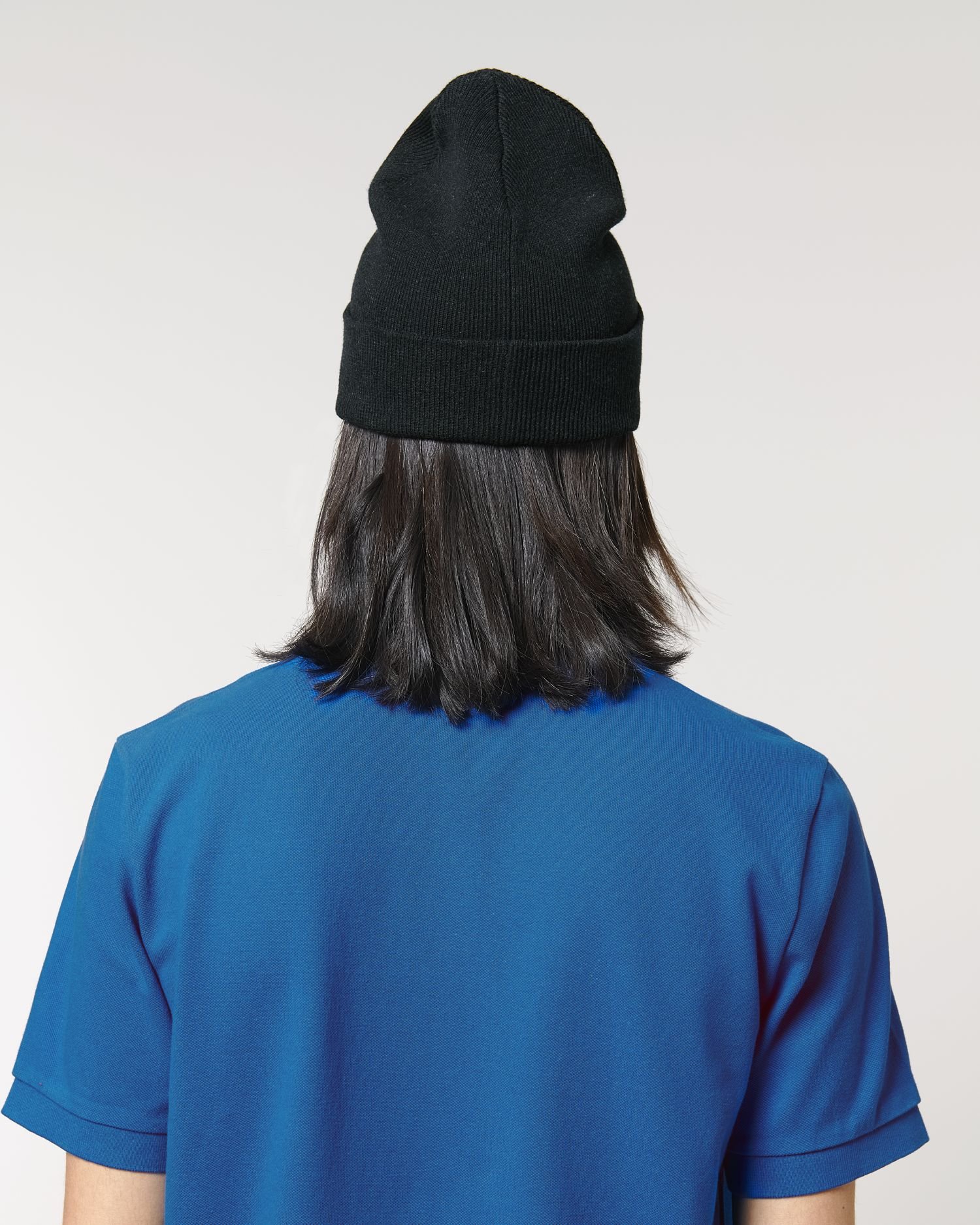 Bonnet Rib Beanie de couleur Black - C002 de la marque Stanley/Stella