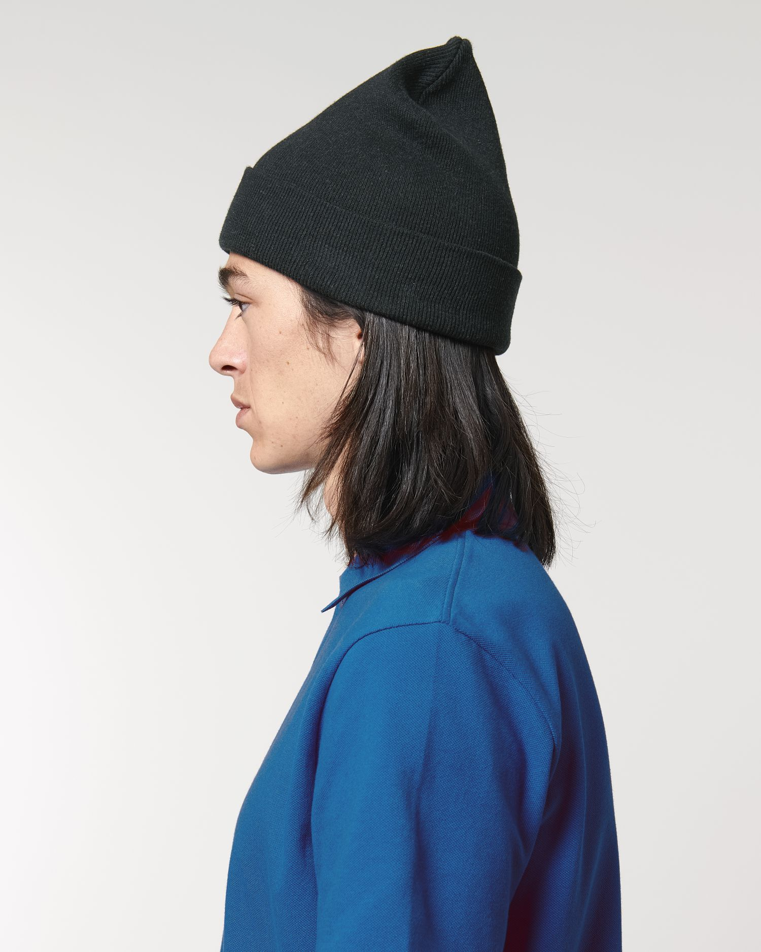 Bonnet Rib Beanie de couleur Black - C002 de la marque Stanley/Stella