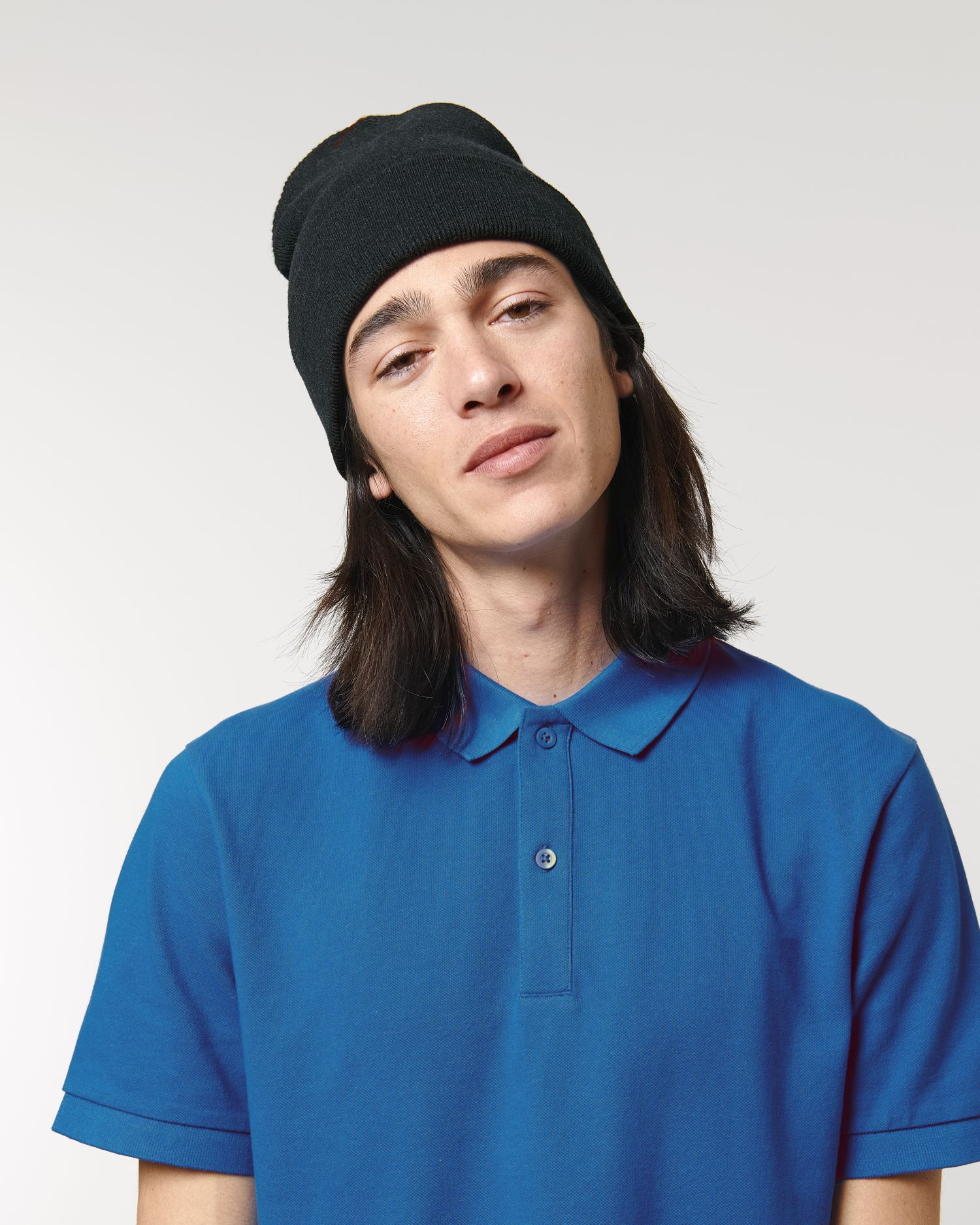 Bonnet Rib Beanie de couleur Black - C002 de la marque Stanley/Stella