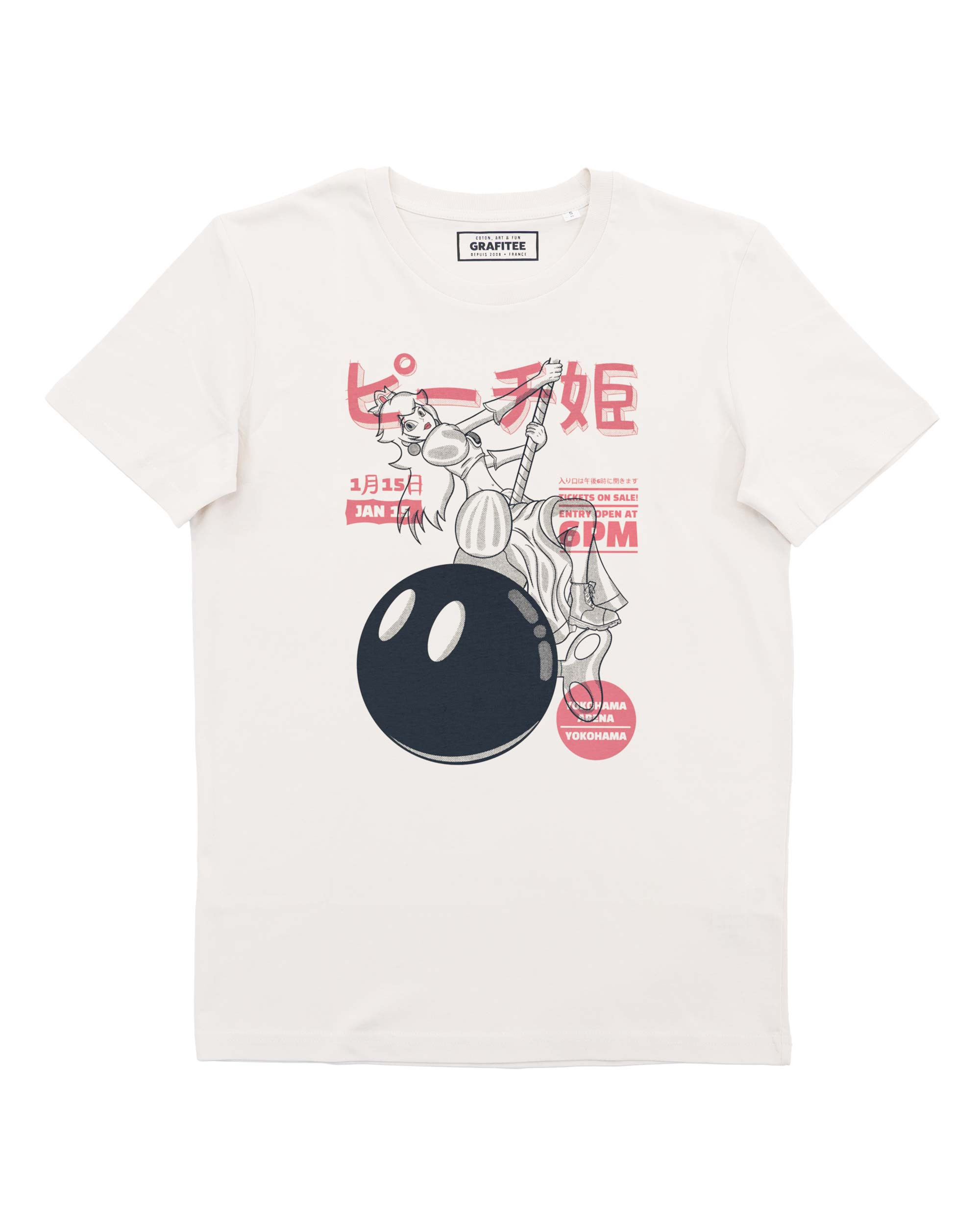 T-shirt Miley Peach (en promo) Grafitee