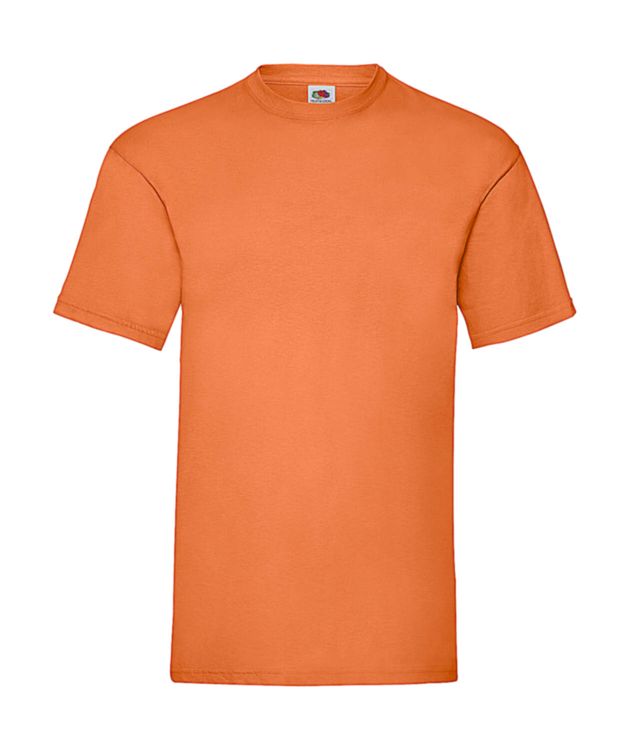 T-shirt Valueweight de couleur Orange de la marque Fruit Of The Loom
