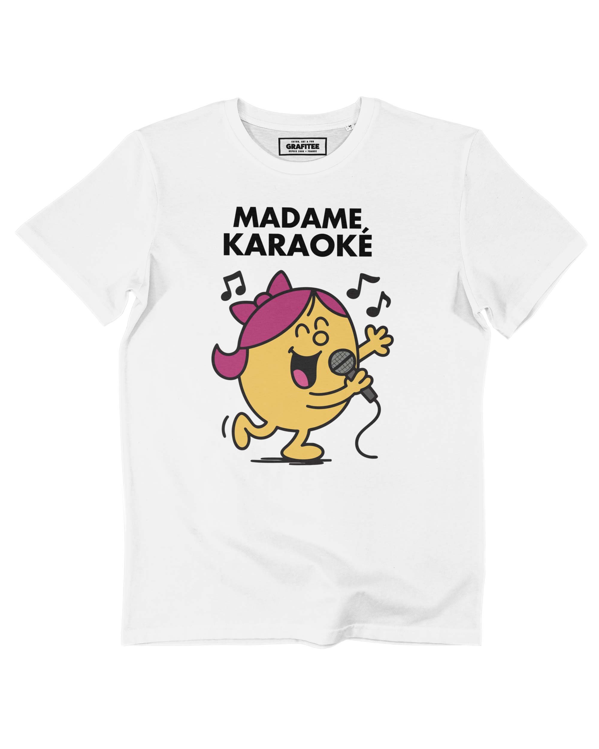 T-shirt Madame Karaoké Grafitee