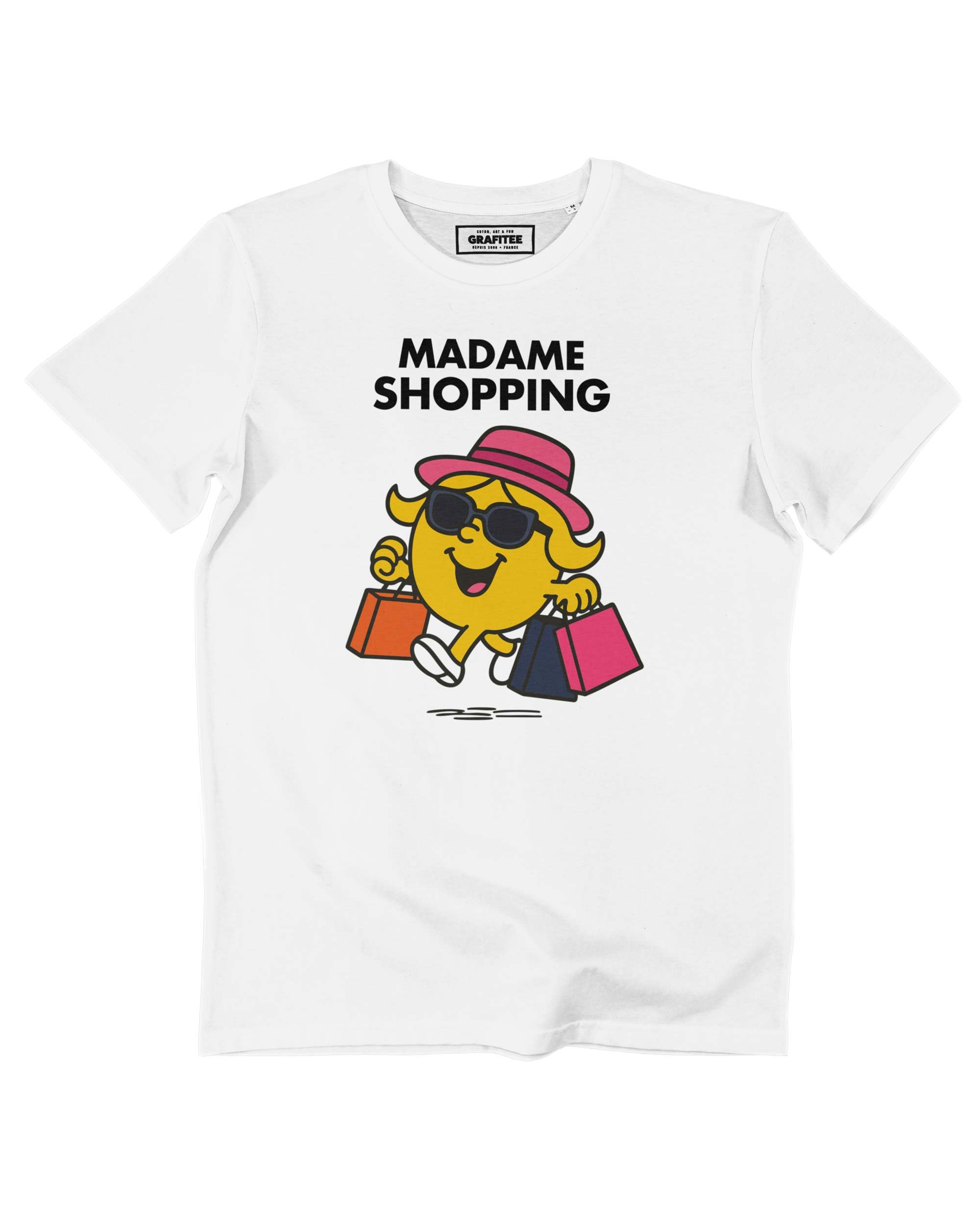 T-shirt Madame Shopping Grafitee