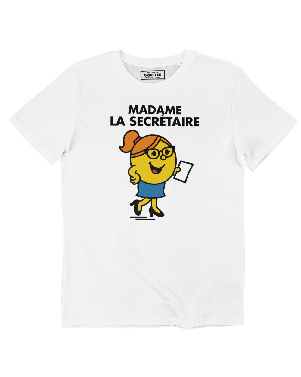 T-shirt Madame La Secrétaire Grafitee