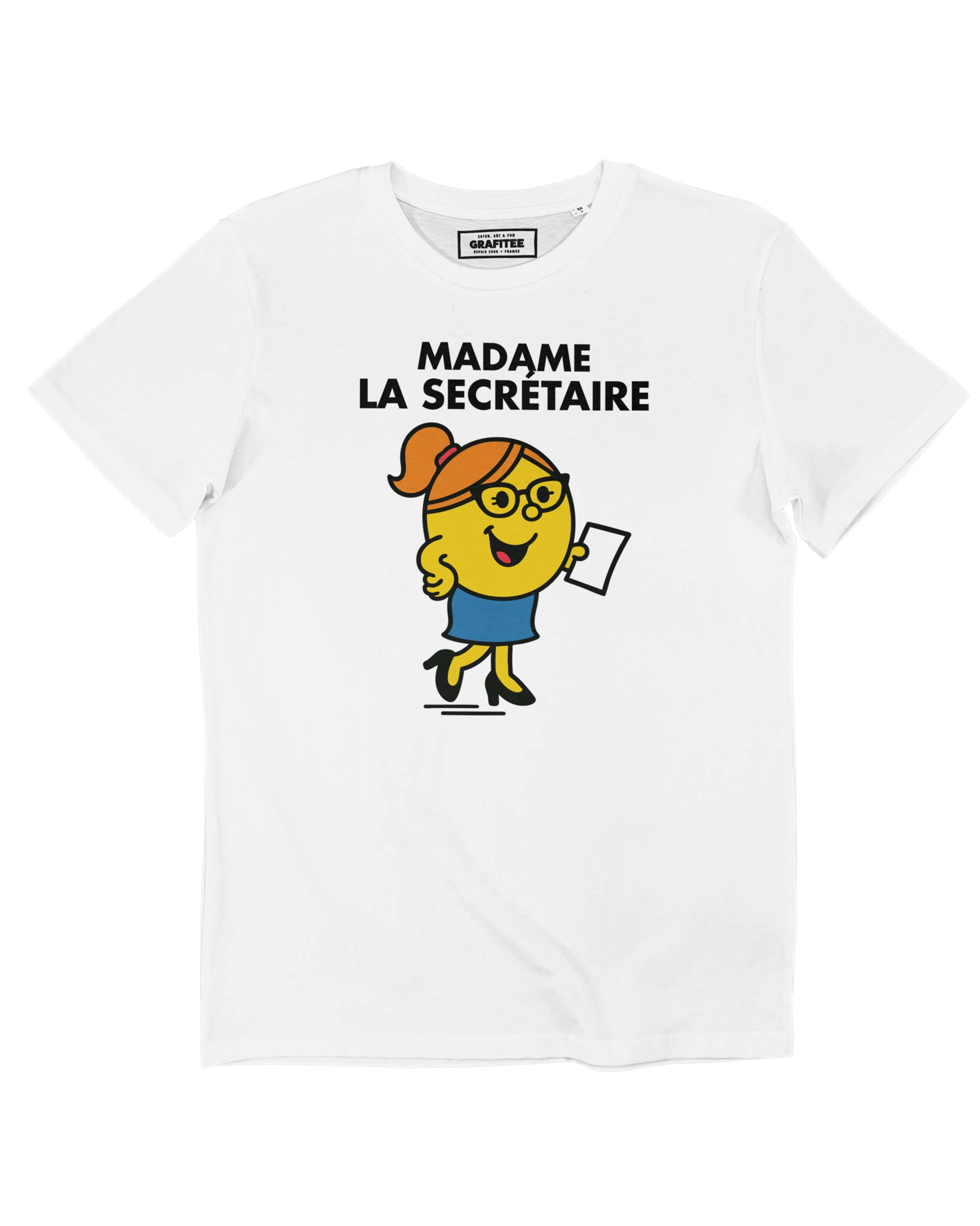 T-shirt Madame La Secrétaire Grafitee